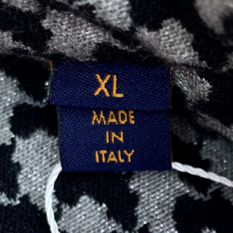 Louis Vuitton Louis Vuitton Black houndstooth full-print wool lapel long Size US XL / EU 56 / 4 - 6 Thumbnail