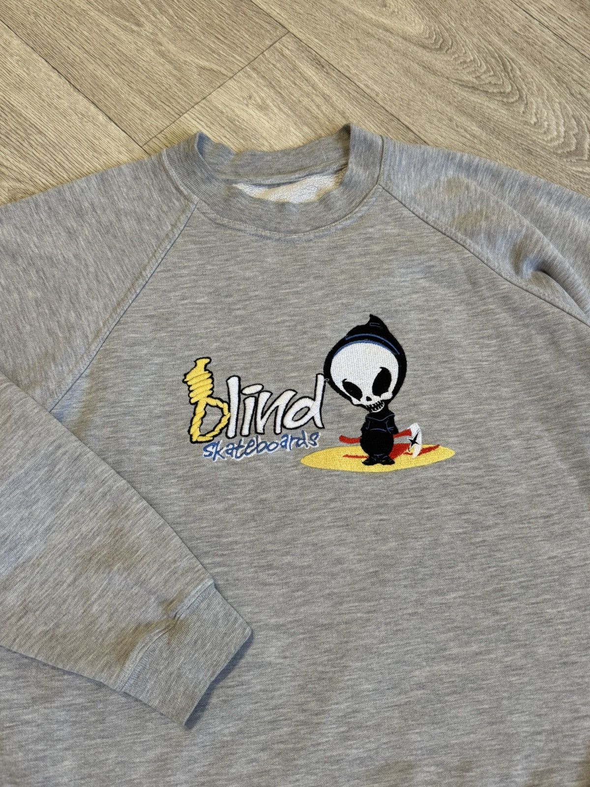 Blind Skateboards 🔷Vintage Blind Skateboards Y2K Sweatshirt🔷 Size US S / EU 44-46 / 1 - 4 Thumbnail