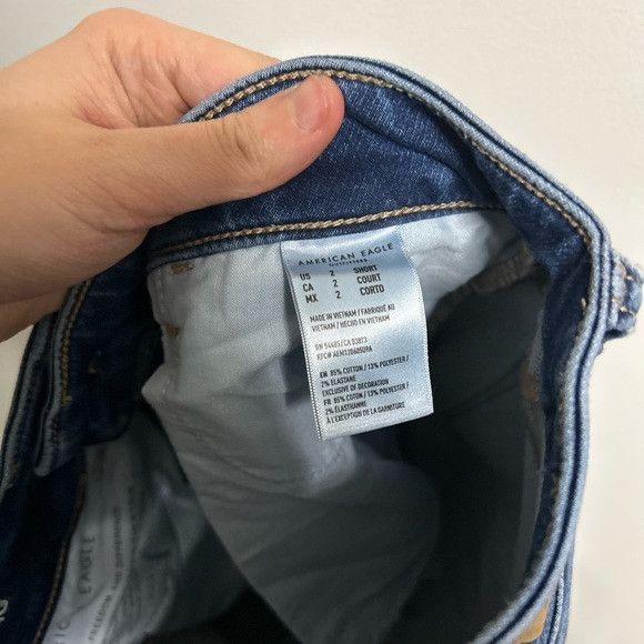 American Eagle Outfitters American Eagle Ripped Hi Rise Jeggings Size 26" / US 2 / IT 38 - 4 Thumbnail