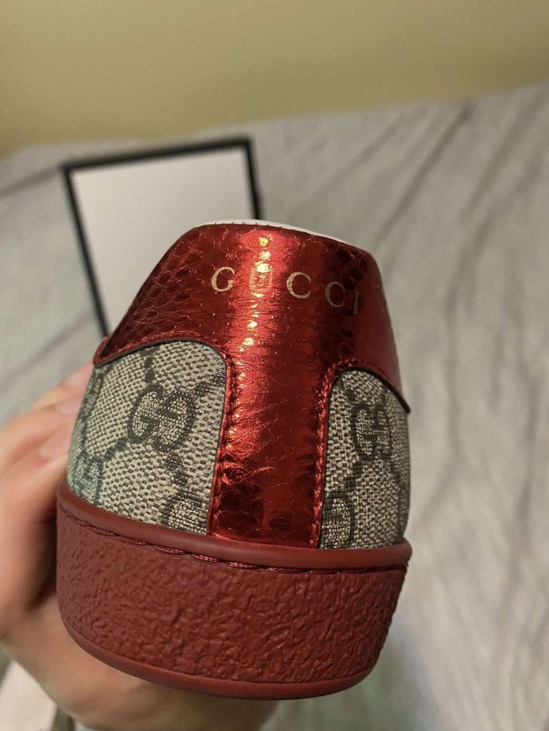 Gucci Gucci GG Supreme New Ace Sneakers Size US 9 / EU 42 - 4 Thumbnail