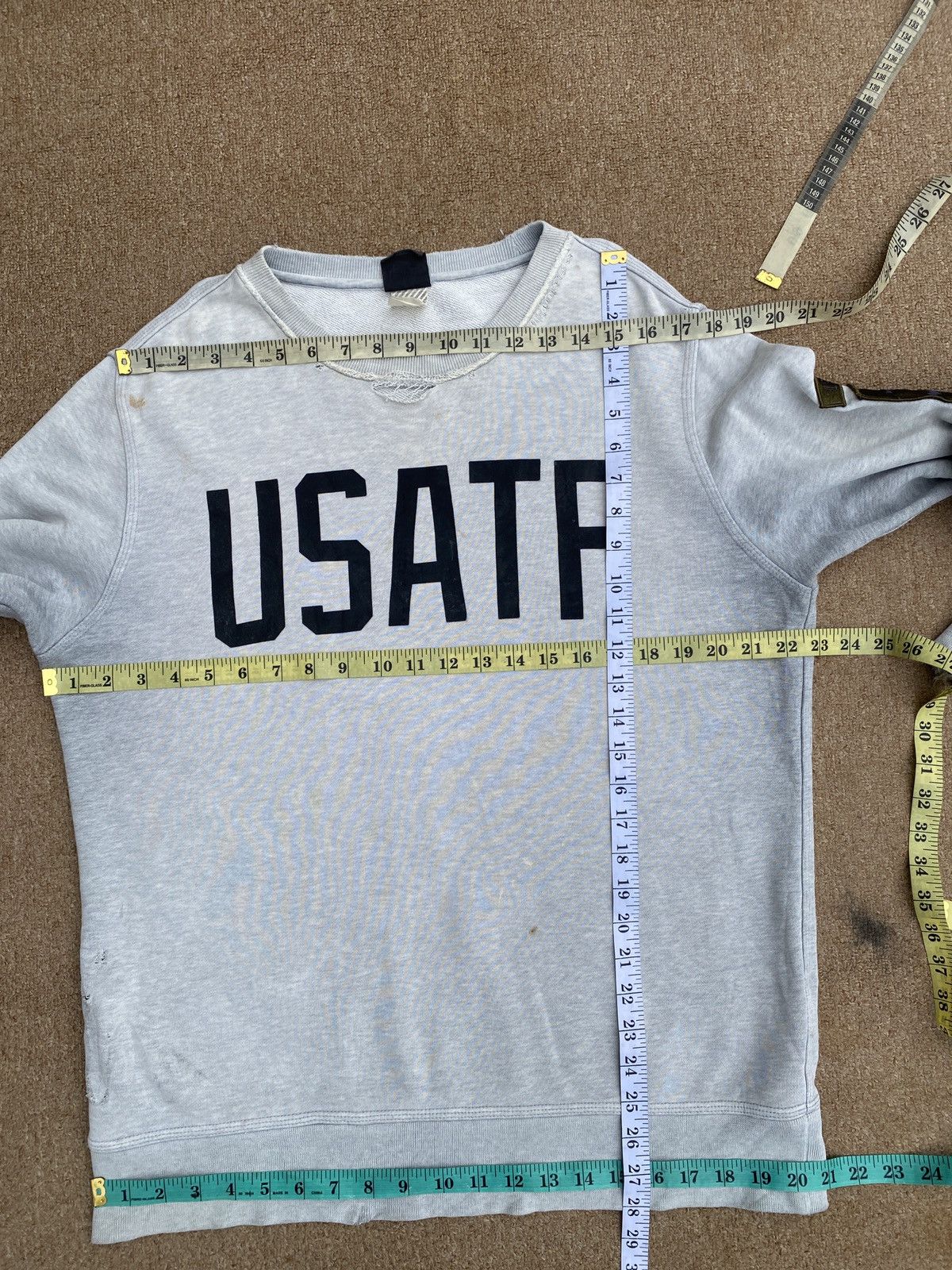 Nike × Vintage Vintage nike usaft crewneck sweatshirt Size US L / EU 52-54 / 3 - 3 Thumbnail