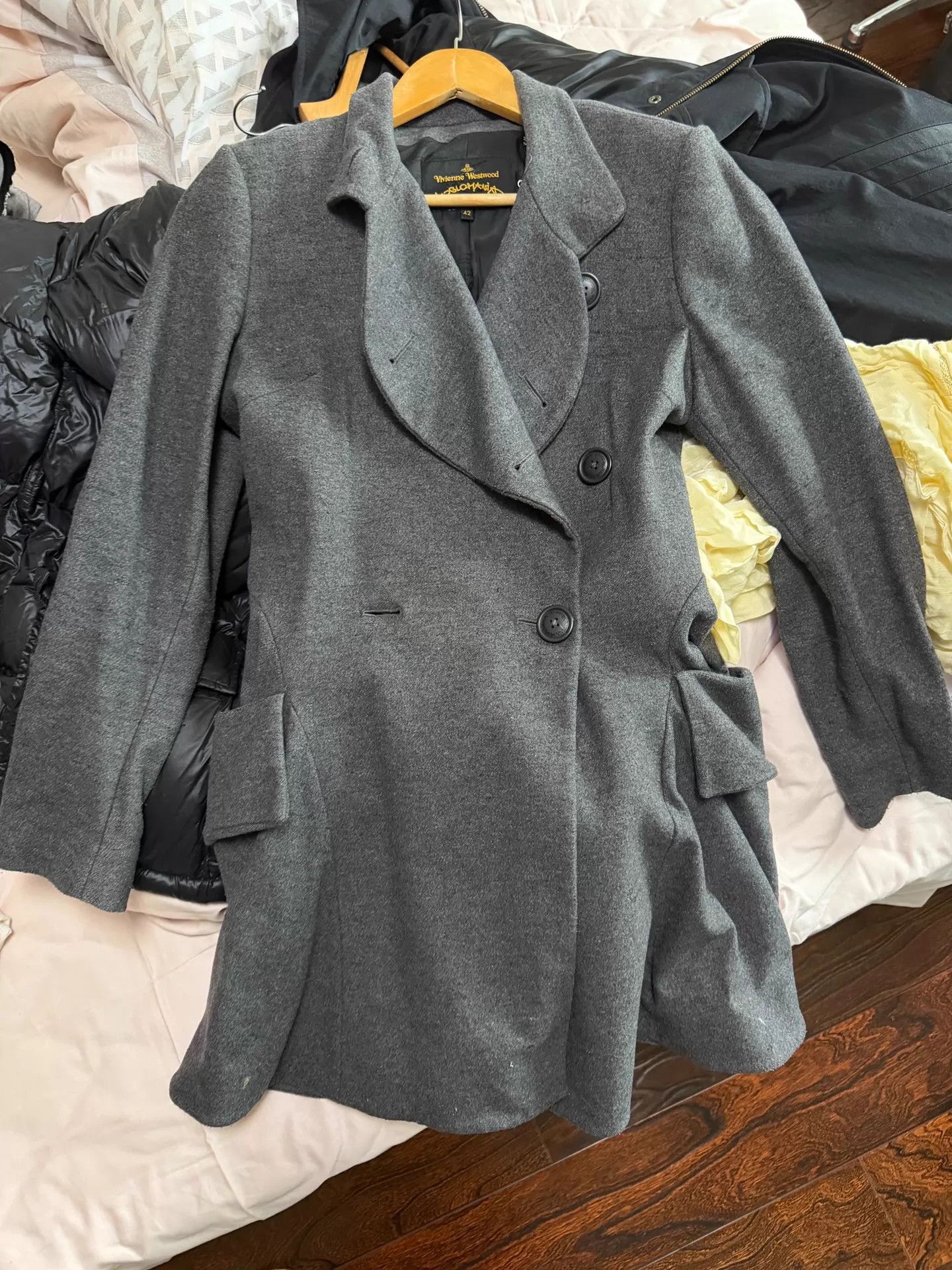 Vivienne Westwood Vivienne Westwood Wool Coat 42 Waist Cinched (Better) Size M / US 6-8 / IT 42-44 - 1 Thumbnail