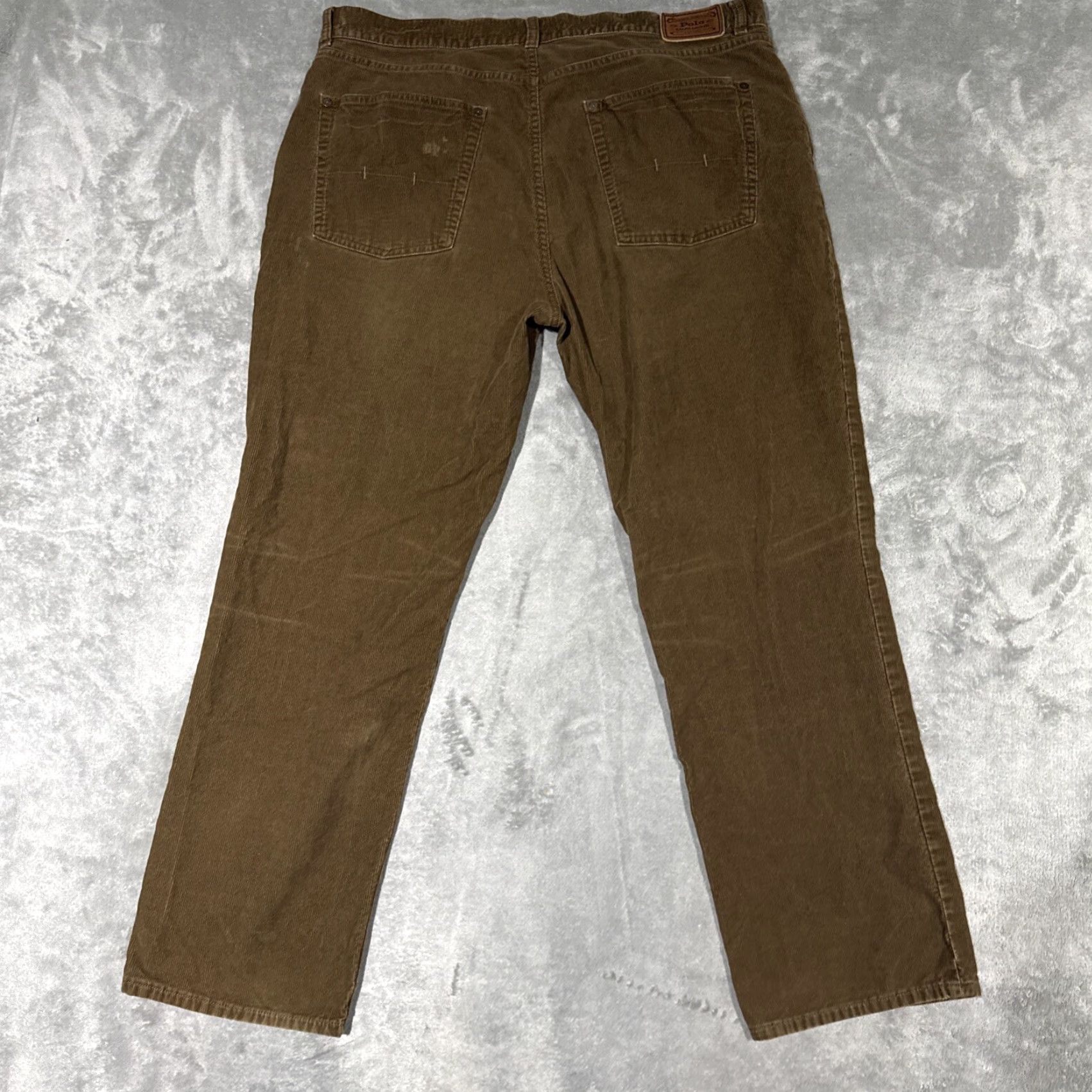 Polo Ralph Lauren Polo Ralph Lauren Pants Men's 38x30 Brown Corduroy 5-Pocket 650 Straight Fit Chino Corduroy Straight Mens Brown Polo Ralph Lauren 5-Pocket Pants 38x30 Size US M / EU 48-50 / 2 - 7 Thumbnail