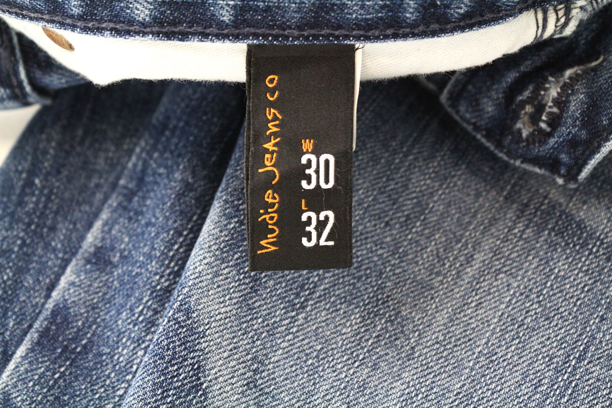 Nudie Jeans SLIM JIM W30/L32 Mid Blue Zippered Jeans 74593 Size US 30 / EU 46 - 5 Thumbnail