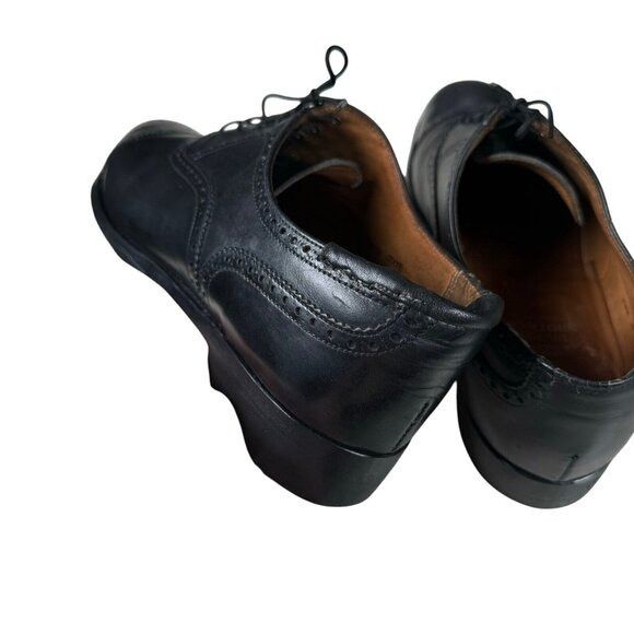 Brooks Brothers Brooks Brothers Peal & Co Made in England Black Leather Oxfo Size US 10 / EU 43 - 10 Thumbnail