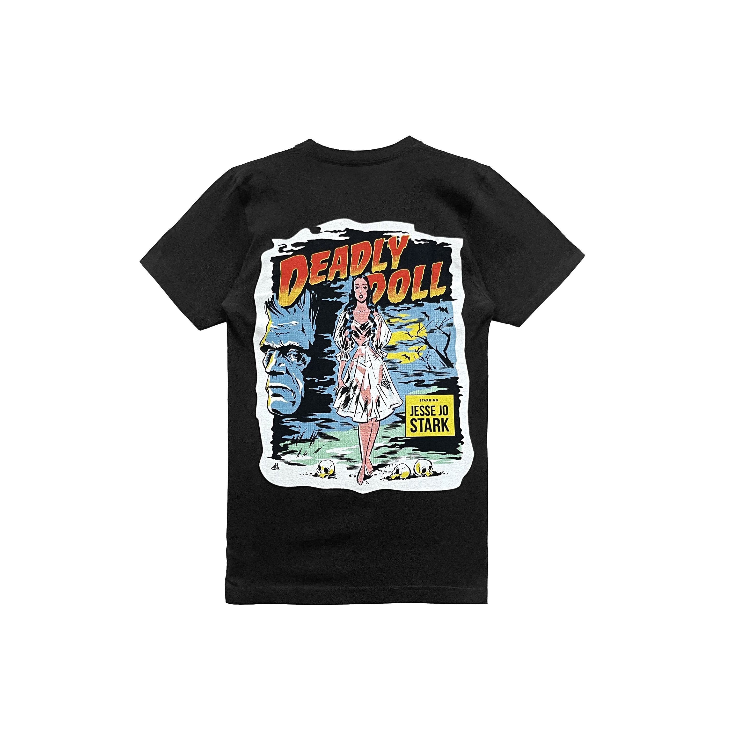 Chrome Hearts Chrome Hearts Black Deadly Doll Short Sleeve Tee Size US S / EU 44-46 / 1 - 1 Thumbnail