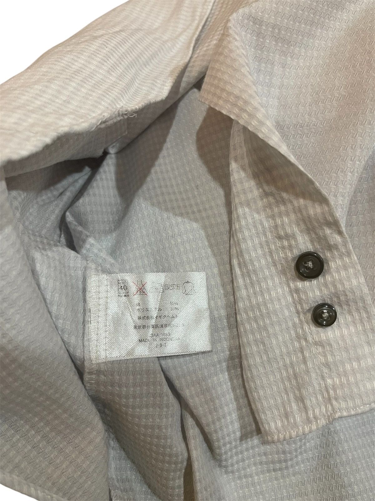 Yohji Yamamoto 2000s Sacsny Y’saccs Yohji Yamamoto Buttondown Formal Shirt Size US L / EU 52-54 / 3 - 7 Thumbnail