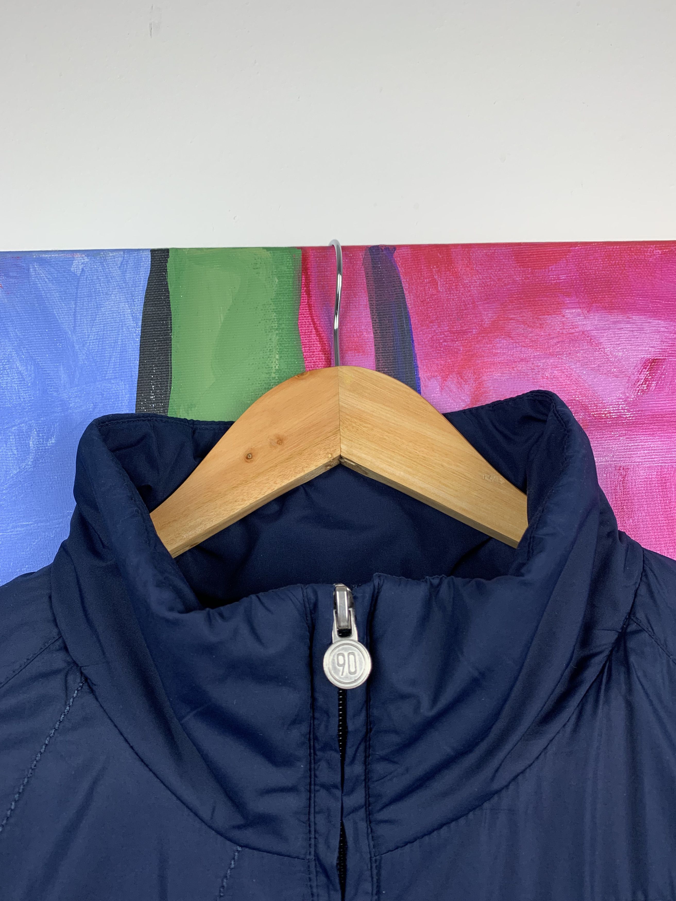 Nike Nike T90 Vintage 00s Blue Drill Light Jacket Total 90 Size US L / EU 52-54 / 3 - 5 Thumbnail