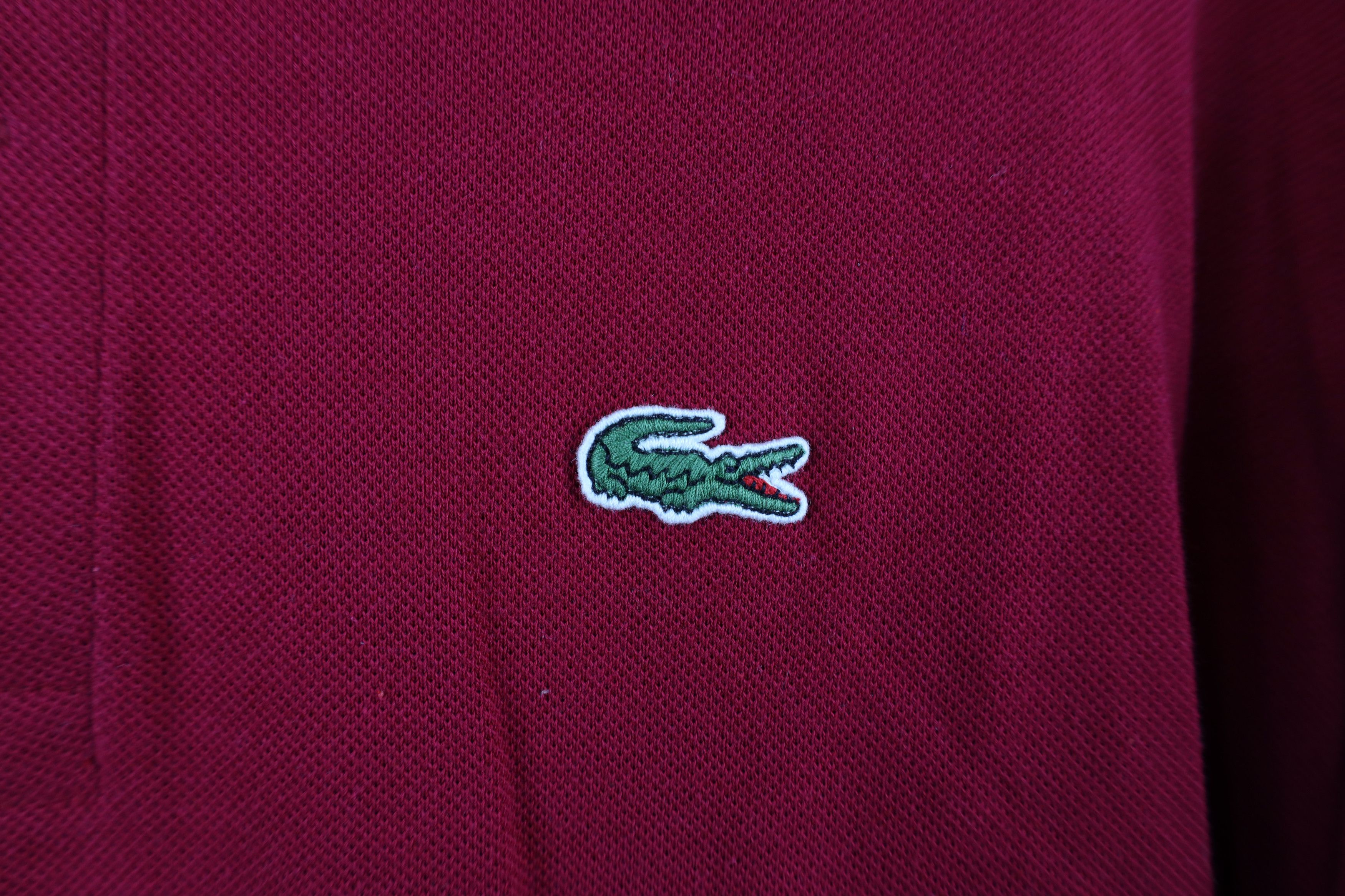 Lacoste × Vintage Lacoste Djokovic US Open Tennis Collared Polo Shirt Red Size US XXL / EU 58 / 5 - 4 Thumbnail
