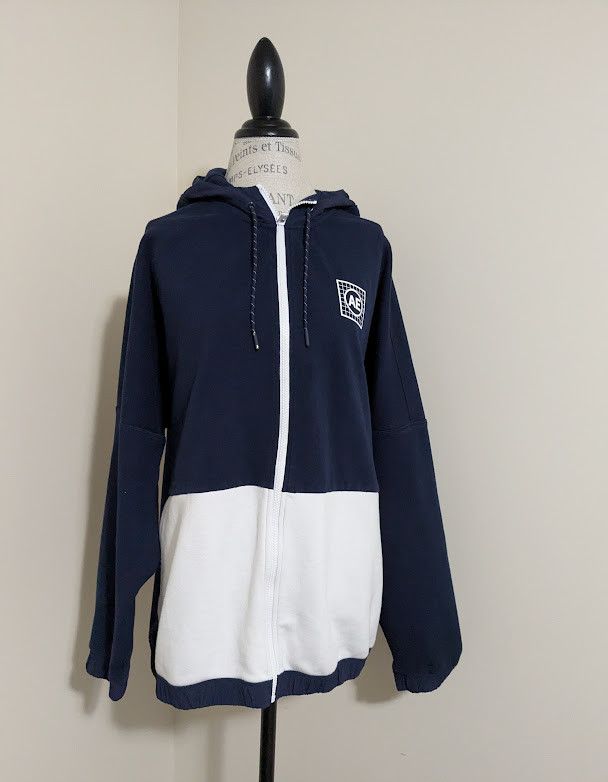 American Eagle Outfitters American Eagle classic blue & white hoodie Size US XXL / EU 58 / 5 - 2 Thumbnail