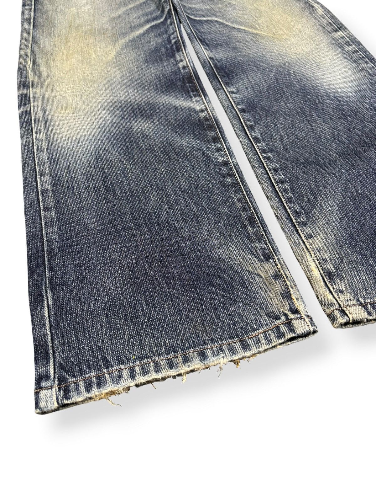 Edwin Edwin EZ-503 E Function Whiskers Rusty Wash Loose Fit Jeans Size US 29 - 8 Thumbnail