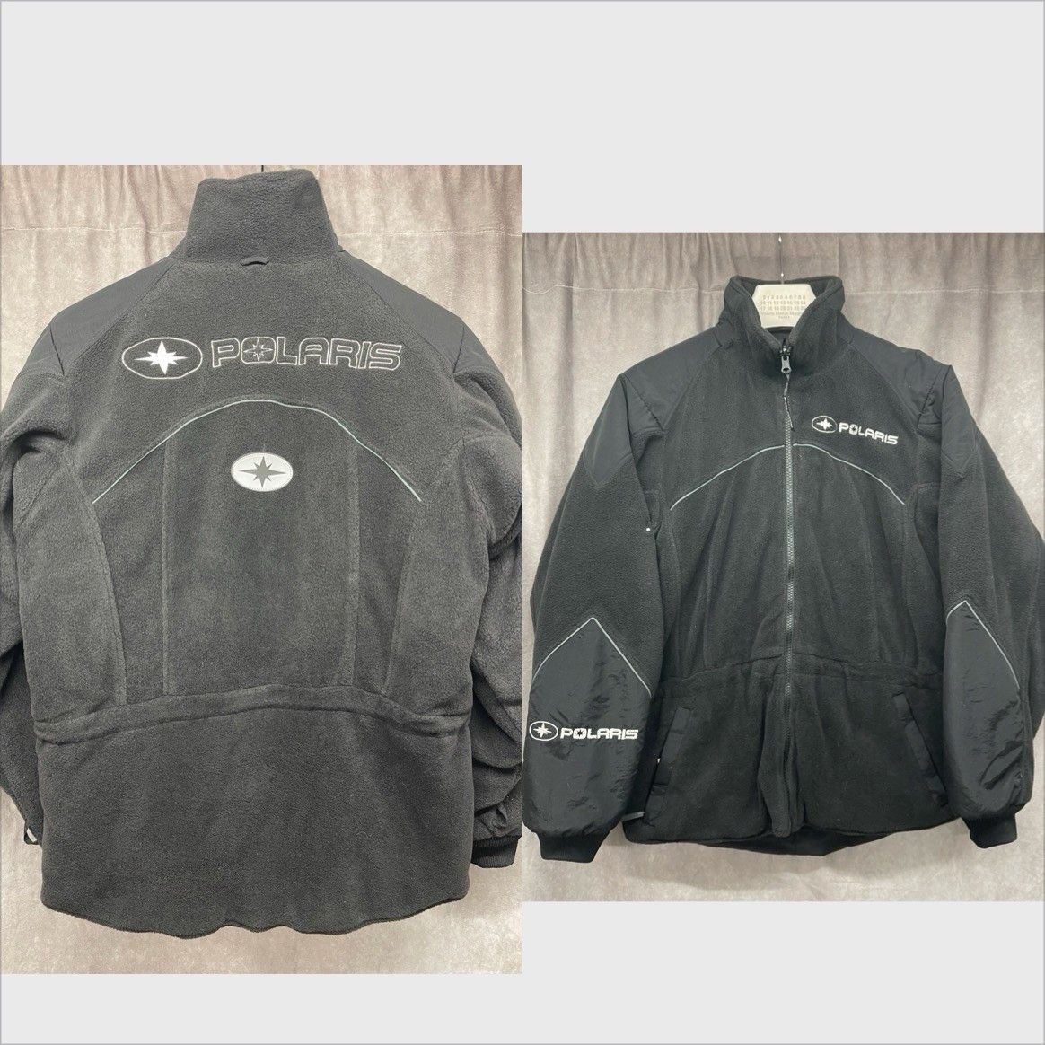 Other VINTAGE Y2K Pure Polaris Black Fleece Jacket Thermolite Wome Size ONE SIZE - 1 Thumbnail