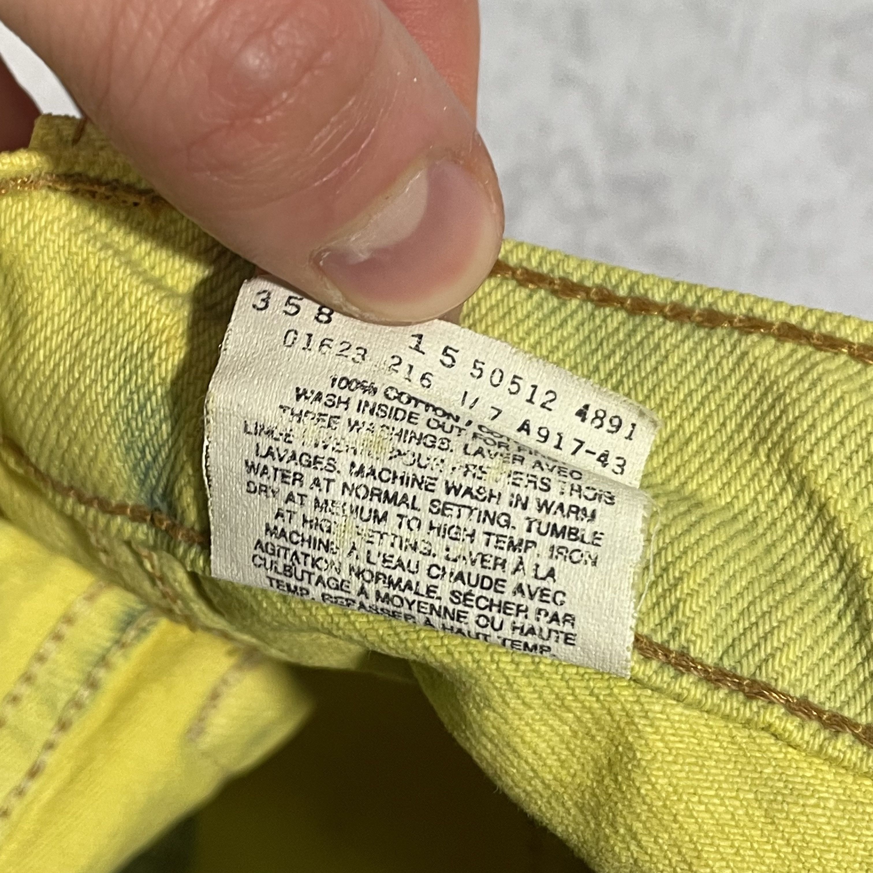 Levi's Vintage Levi's Custom Tiger Pants Graphic Bleach Wash Y2K Size US 31 - 13 Thumbnail