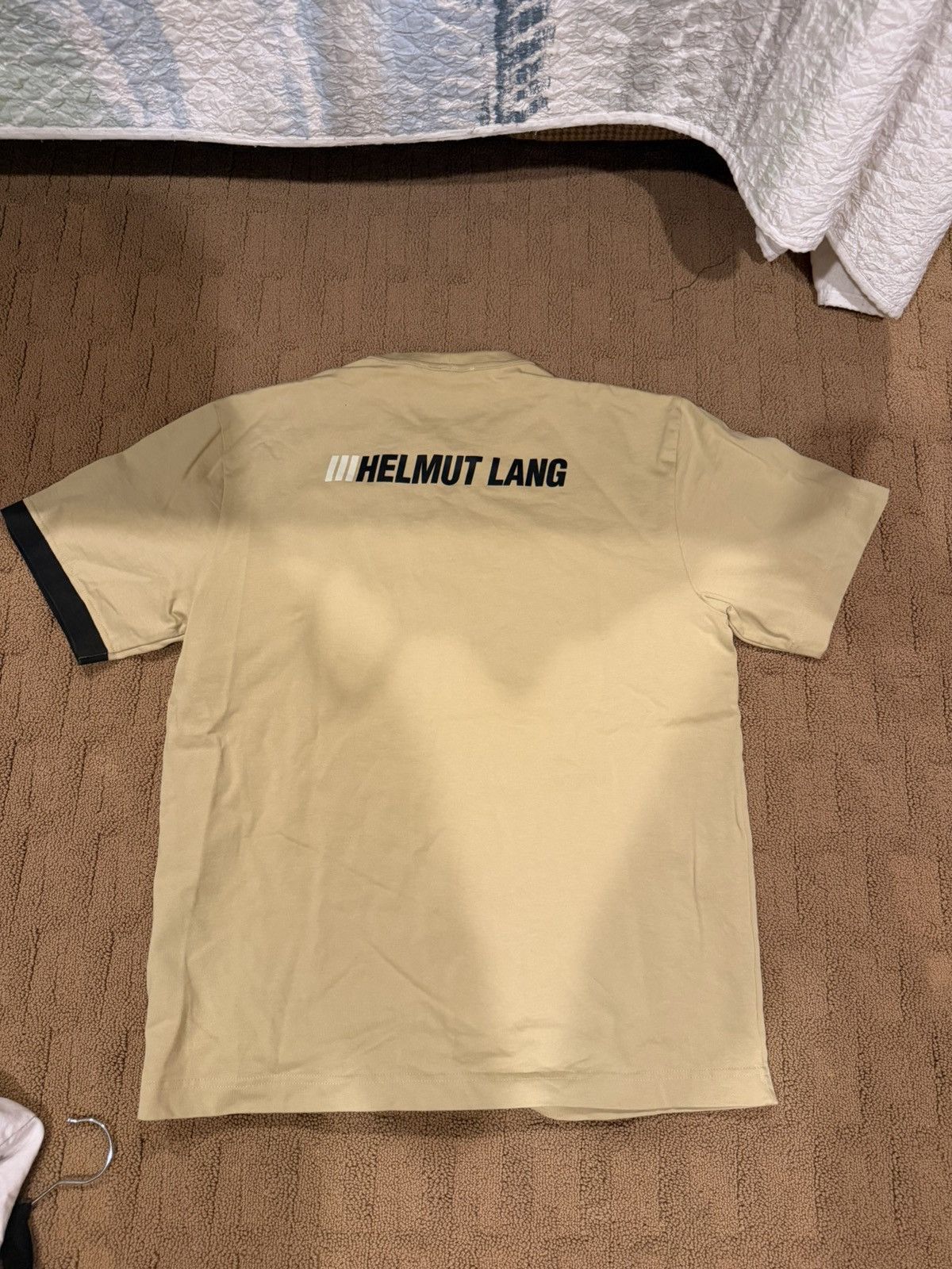 Helmut Lang Helmut Lang “Mutual Funds” Sheer Tee | Grailed