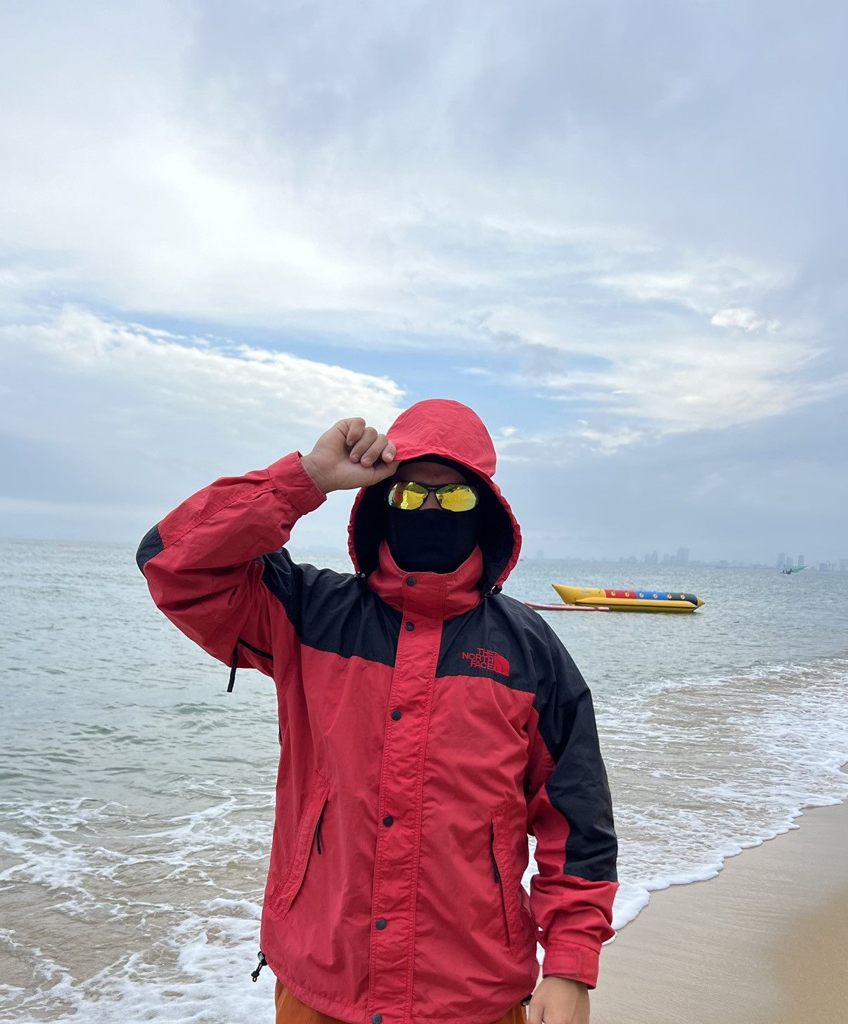 The North Face 00’s THE NORTH FACE RETRO RARE GORPCORE BIG LOGO JACKET Y2K Size US XL / EU 56 / 4 - 1 Thumbnail
