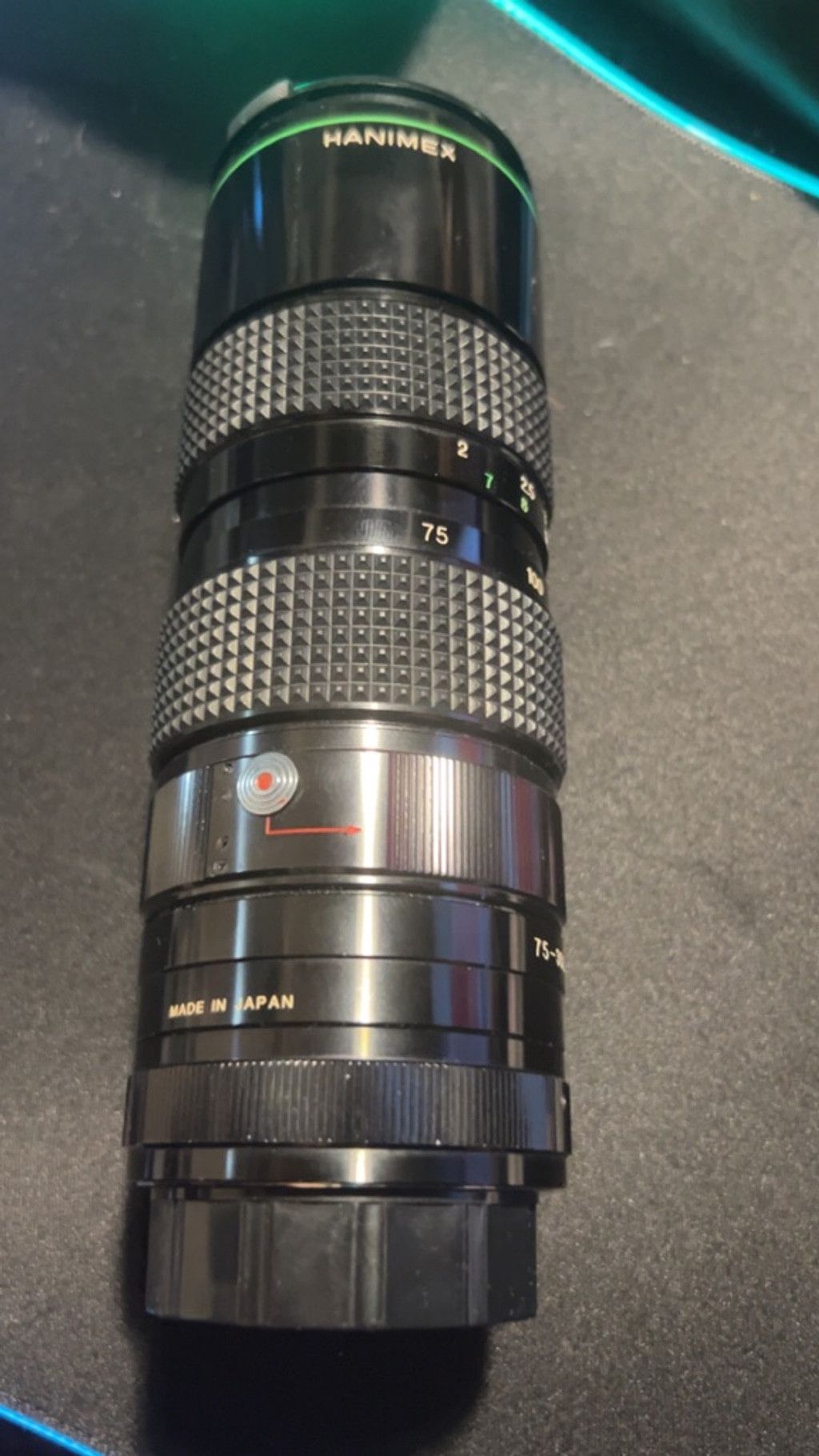 Other Unisex Hanimex Auto Zoom Camera Lens One Size Black Green Size ONE SIZE - 4 Thumbnail