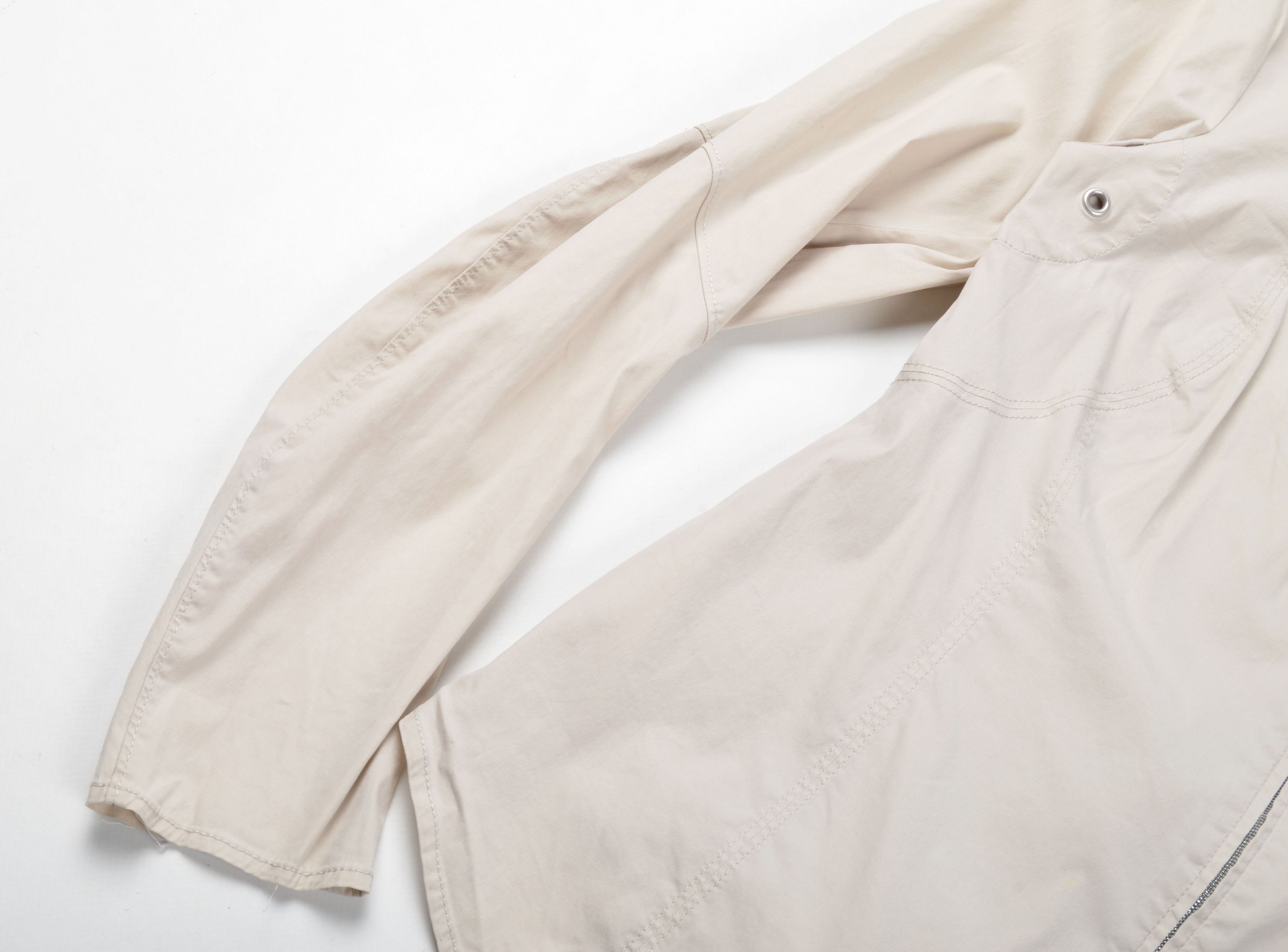 Prada Vintage Prada 90's Lightweight Full Zip Mock Neck Jacket Size XL / US 12-14 / IT 48-50 - 3 Thumbnail