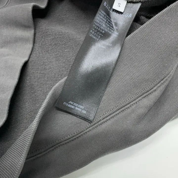 Balenciaga Balenciaga Balenciaga Logo Hoodie for Men in Gray -2507 Size US S / EU 44-46 / 1 - 6 Thumbnail