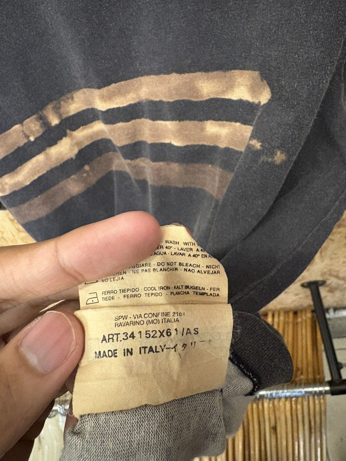Stone Island Vintage Stone Island Stripe 3 Shirt 🔥 Size US L / EU 52-54 / 3 - 6 Thumbnail