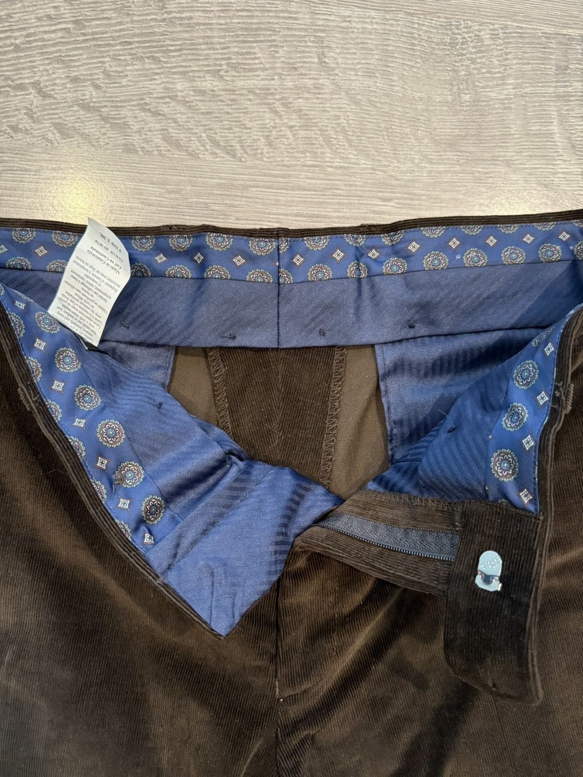 Lauren Ralph Lauren Lauren Ralph Lauren Men’s Classic-Fit Brown Corduroy Pants Size US 32 / EU 48 - 4 Thumbnail