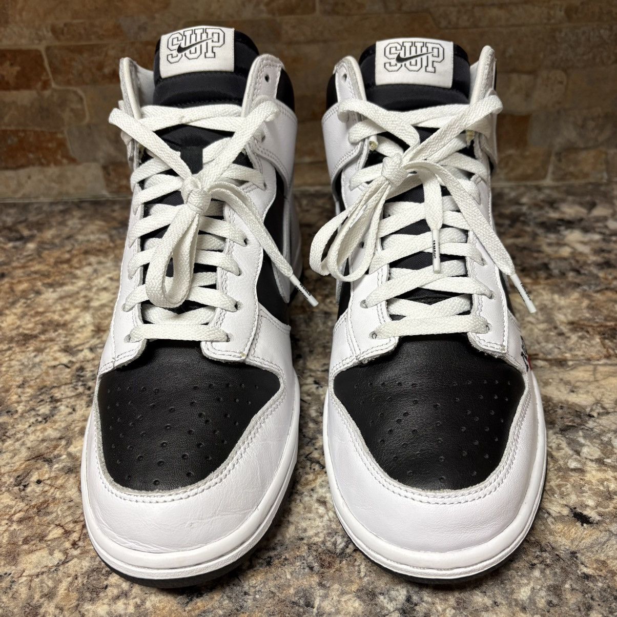 Nike × Supreme Nike SB X Supreme Dunk High By Any Means Stormtrooper Sz 8 Size US 8 / EU 41 - 3 Thumbnail