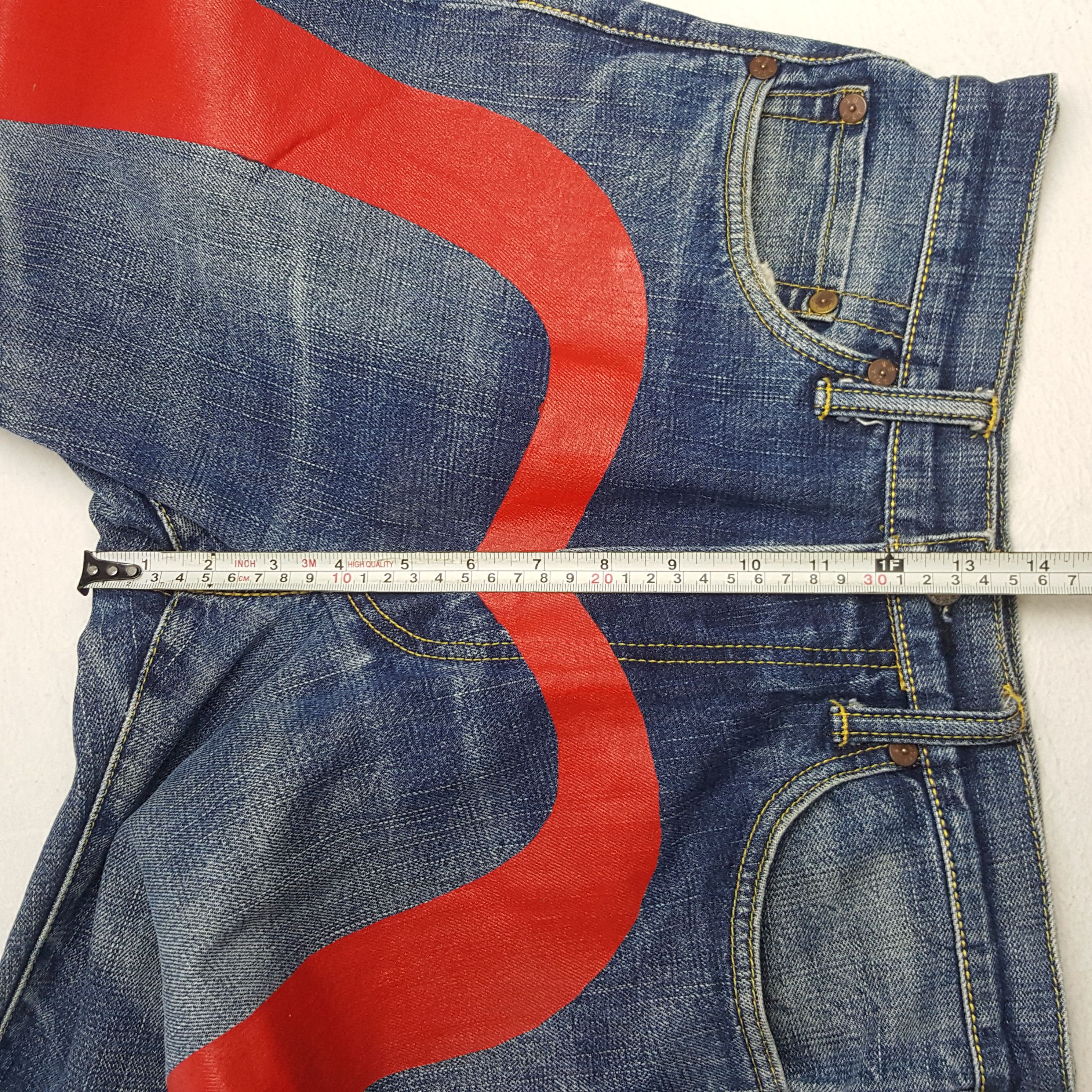 Evisu Vintage Evisu Paris Selvedge Custom Daicock Denim Jeans Size US 28 / EU 44 - 8 Thumbnail