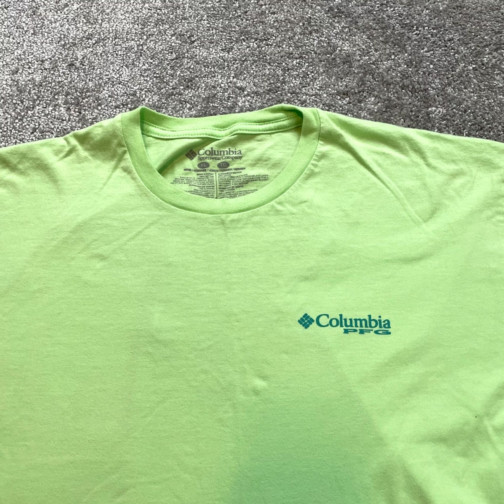 Vintage Columbia Sportswear Shirt Mens XXL Blue Long Sleeve Cotton Logo Jersey 2XL Regular Adult Men Vintage No Size US XXL / EU 58 / 5 - 2 Thumbnail