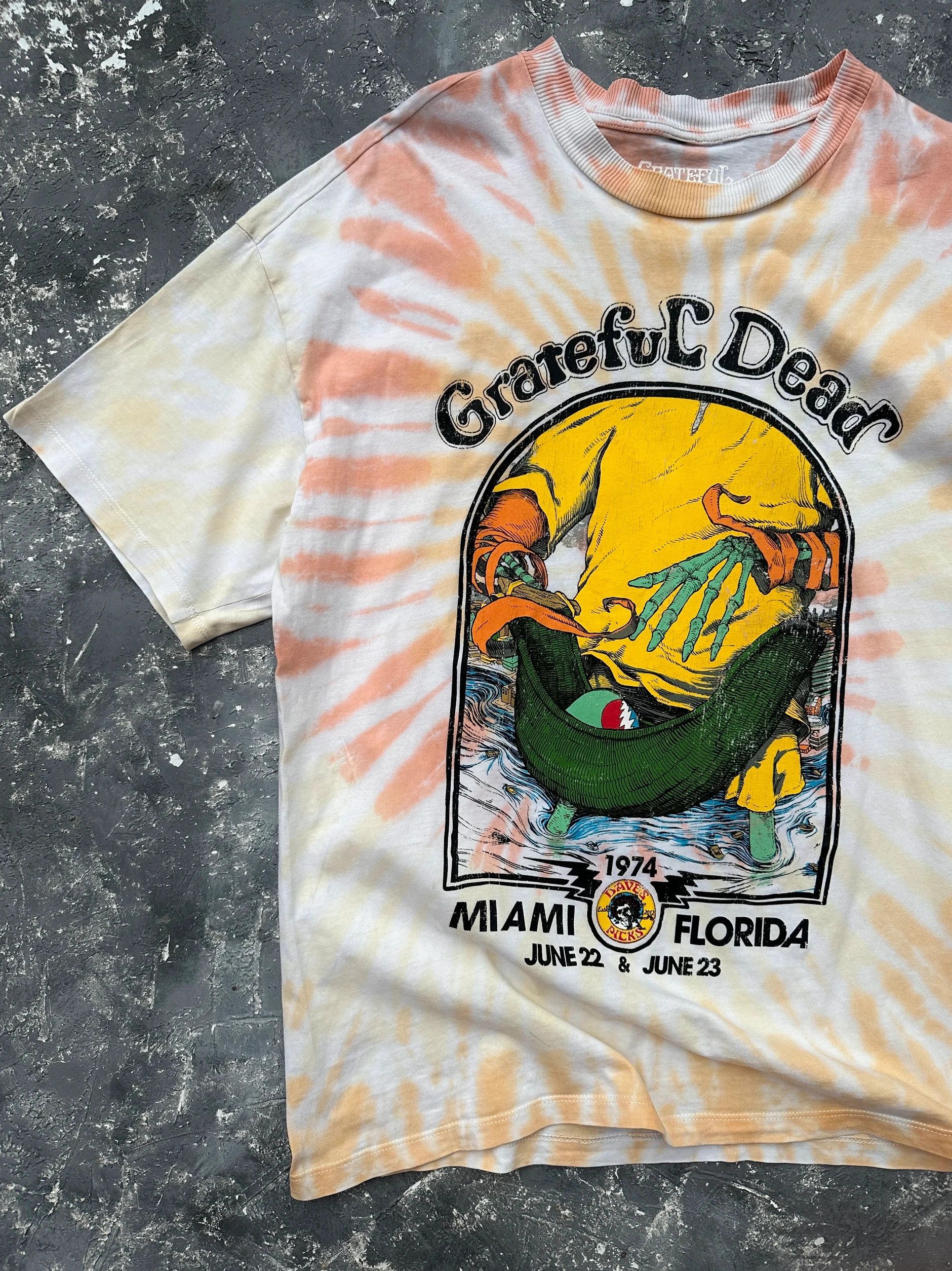 Band Tees greatful dead shirt music rock metal tie dye Size US M / EU 48-50 / 2 - 2 Thumbnail