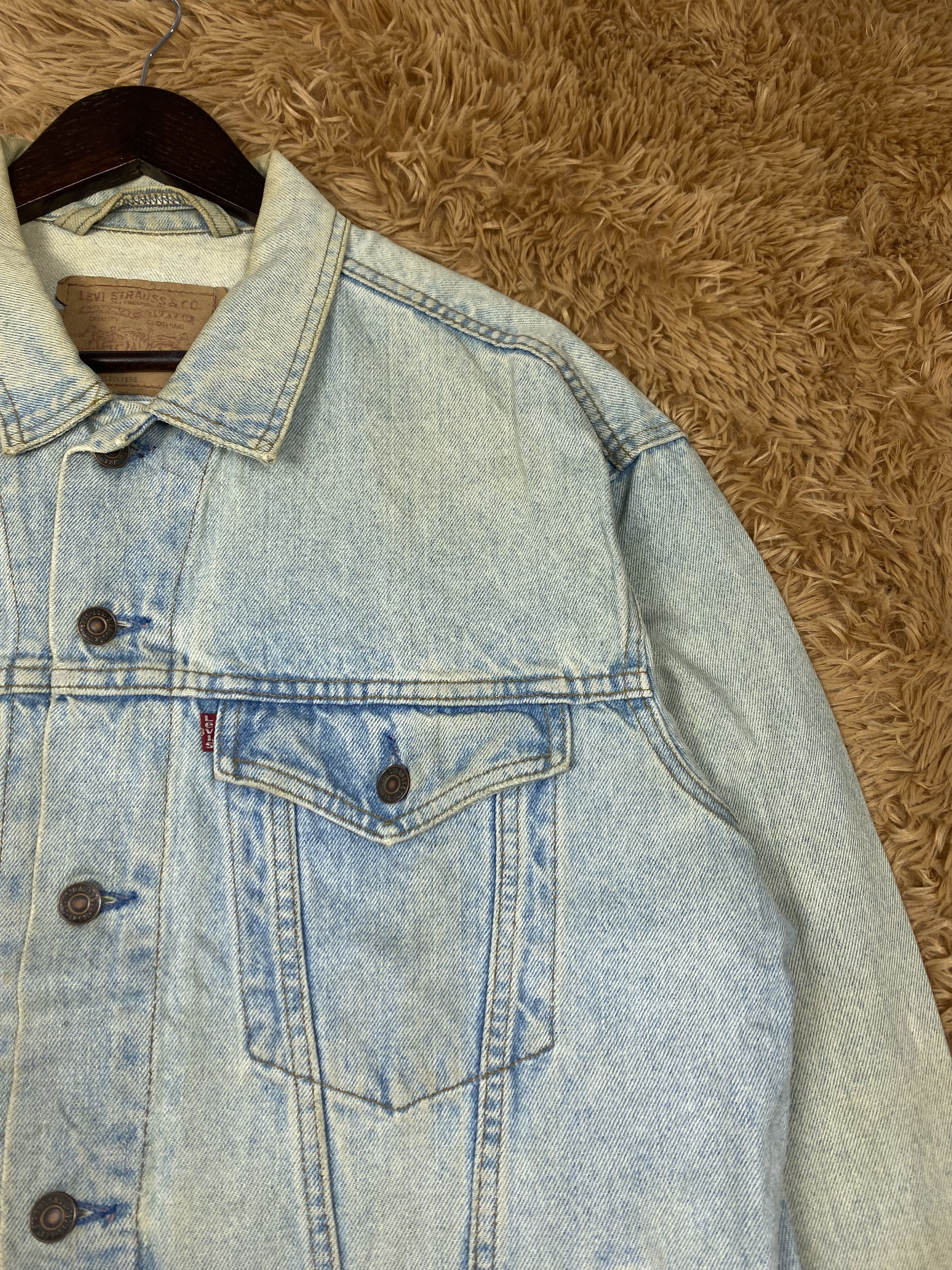 Levi's Vintage Levi's Button Light Wash Denim Jacket DJ0046 Size US M / EU 48-50 / 2 - 3 Thumbnail