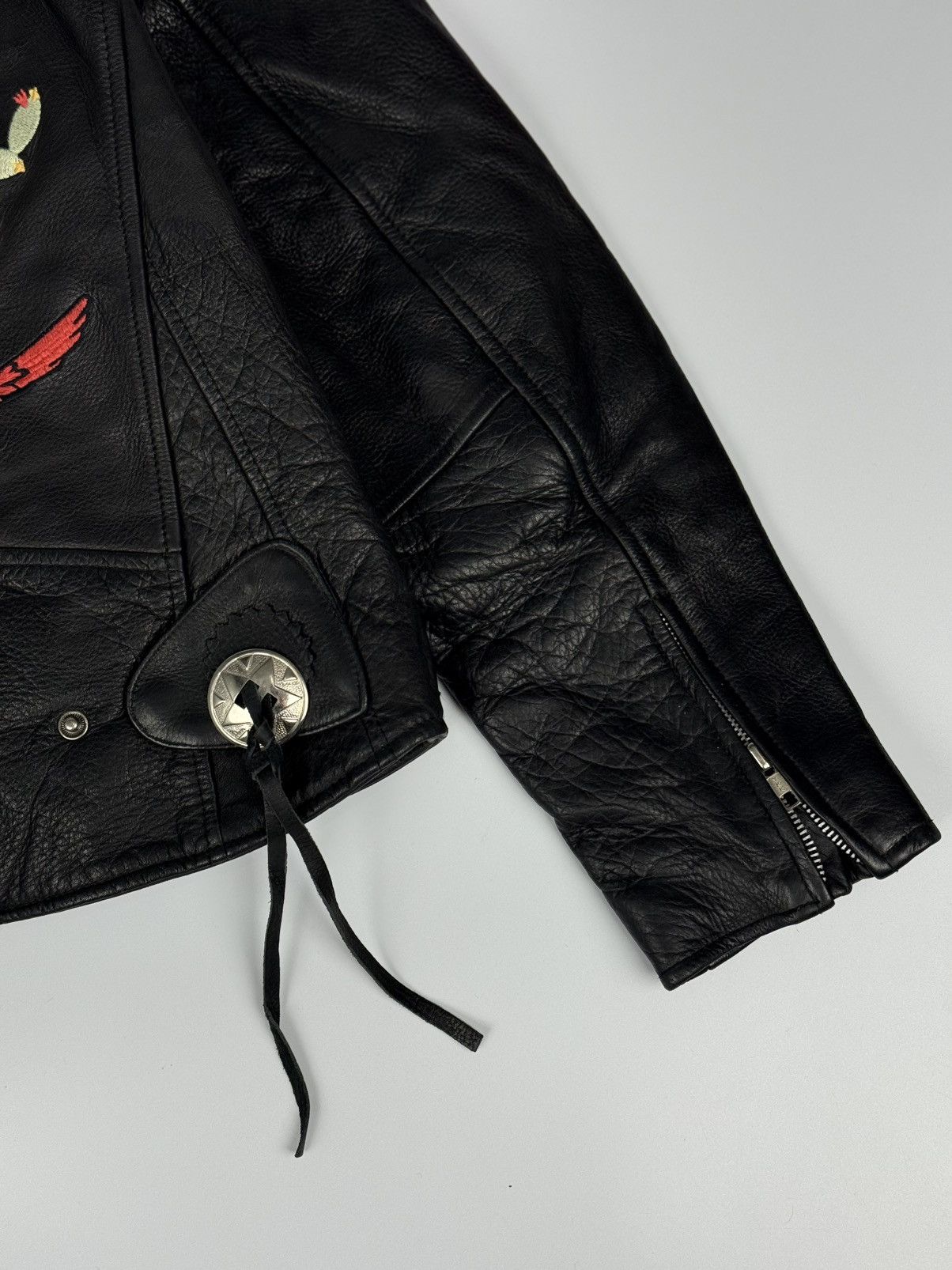 Avirex Rare Avirex Leather Motorcycle Jacket Size US M / EU 48-50 / 2 - 8 Thumbnail