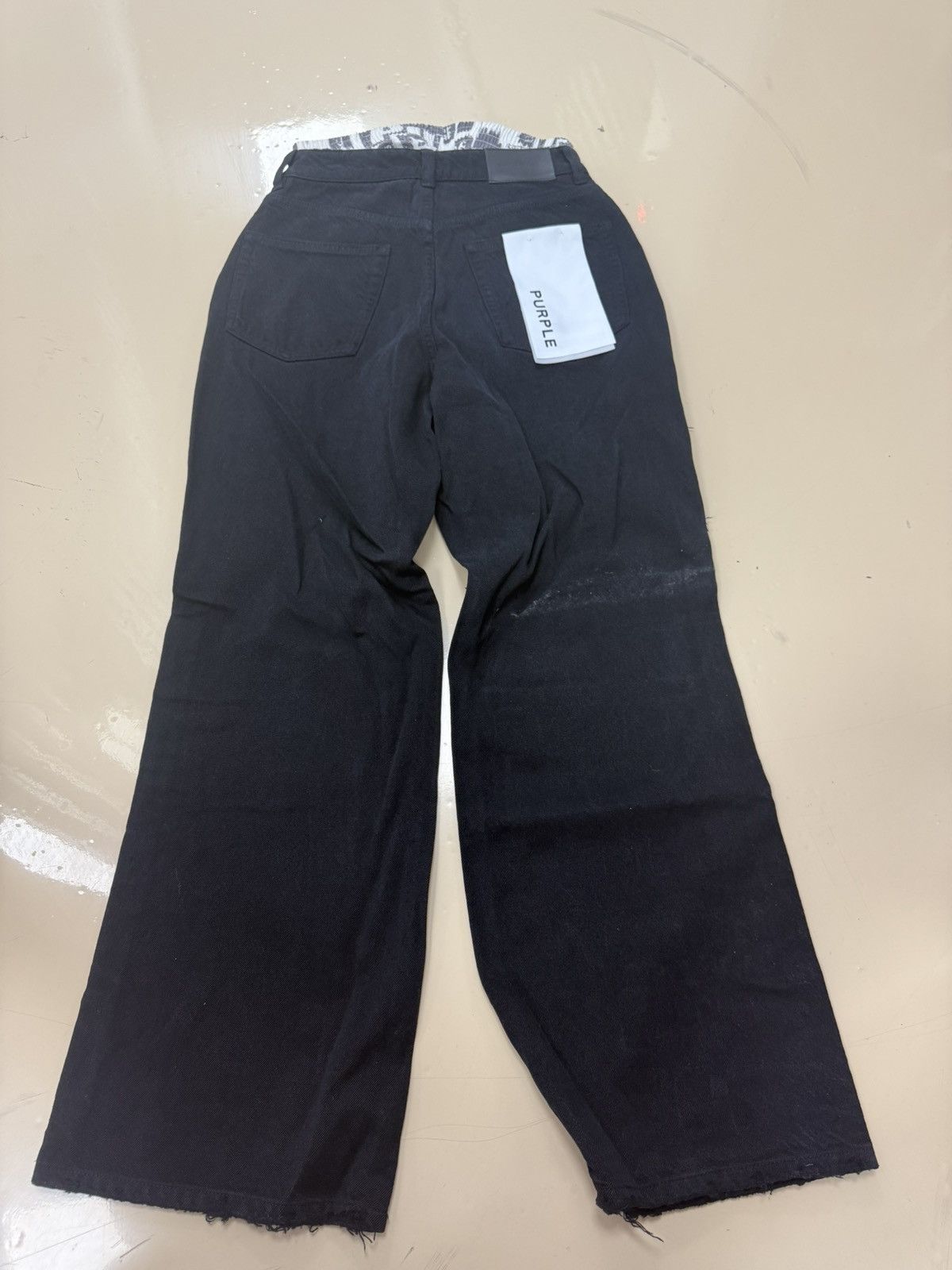 Other Purple Brand Wide Layered Boxer Jeans Size 26" / US 2 / IT 38 - 5 Thumbnail