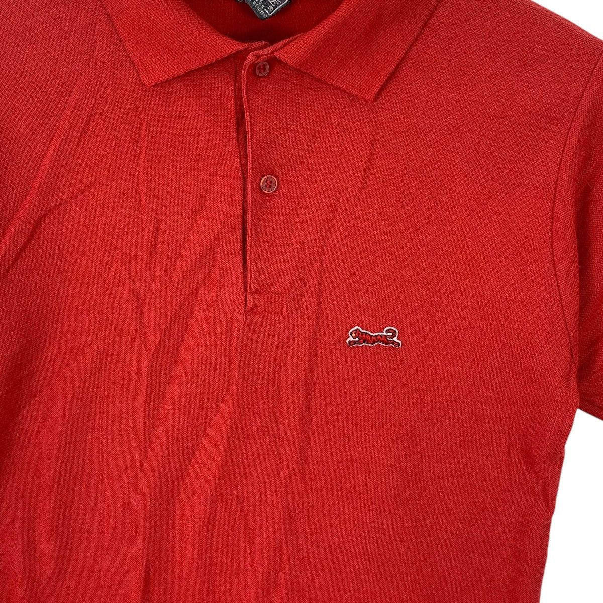 Le TIGRE Vintage 90’ LE TIGRE AMERICAN Style Plain Polo Tee Shirt Size US S / EU 44-46 / 1 - 3 Thumbnail