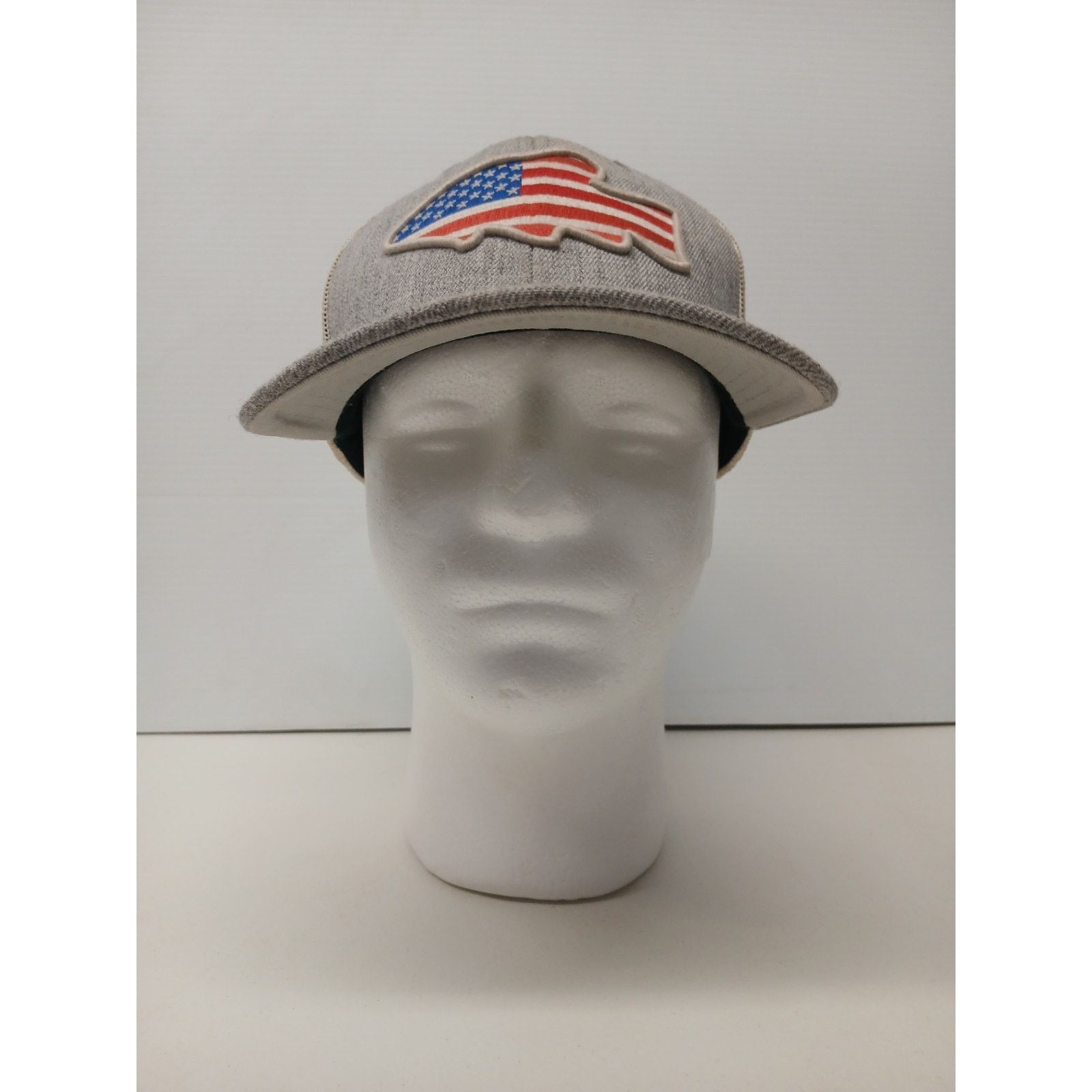 Other Local Crowns Mesh Trucker (OSFM) Gray Snapback Hat/Cap Size ONE SIZE - 1 Thumbnail