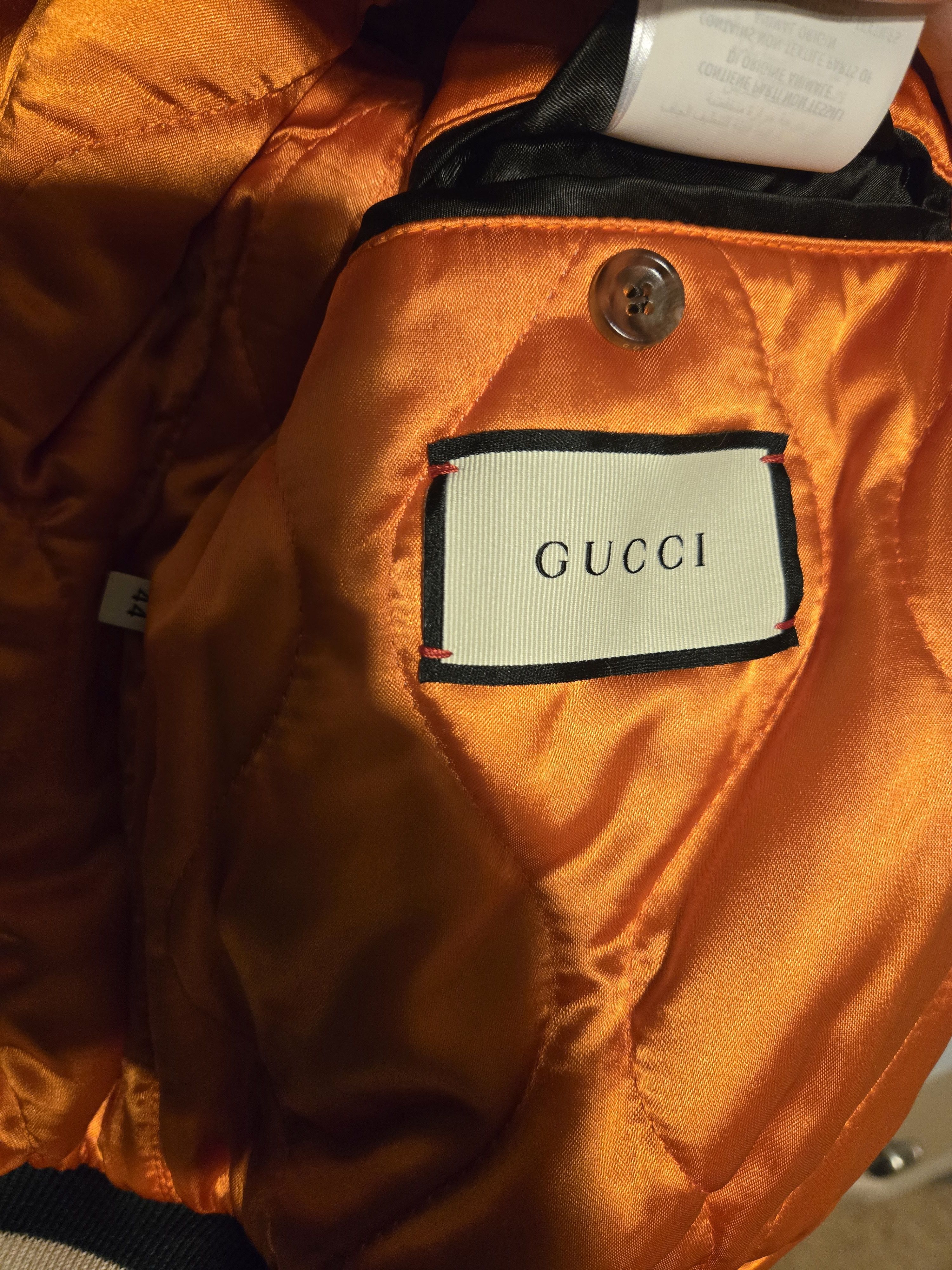 Gucci Gucci Silk and Velvet Bomber Size M / US 6-8 / IT 42-44 - 8 Thumbnail