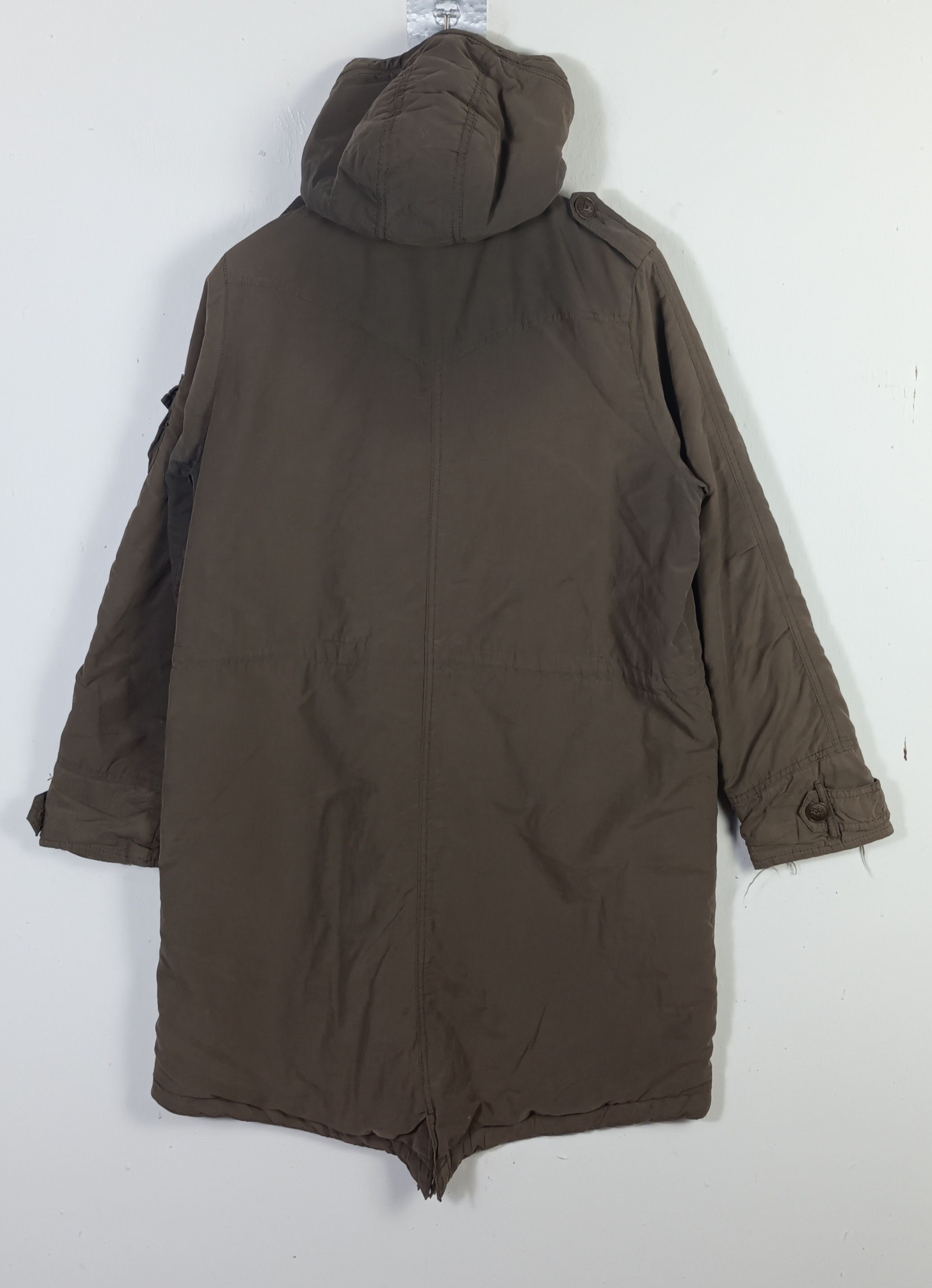 If Six Was Nine × Japanese Brand × Le Grande Bleu (L.G.B.) 🇯🇵Sorridere Military"Sixty Five Spirit" Parka Multi Pocket Size US L / EU 52-54 / 3 - 3 Thumbnail
