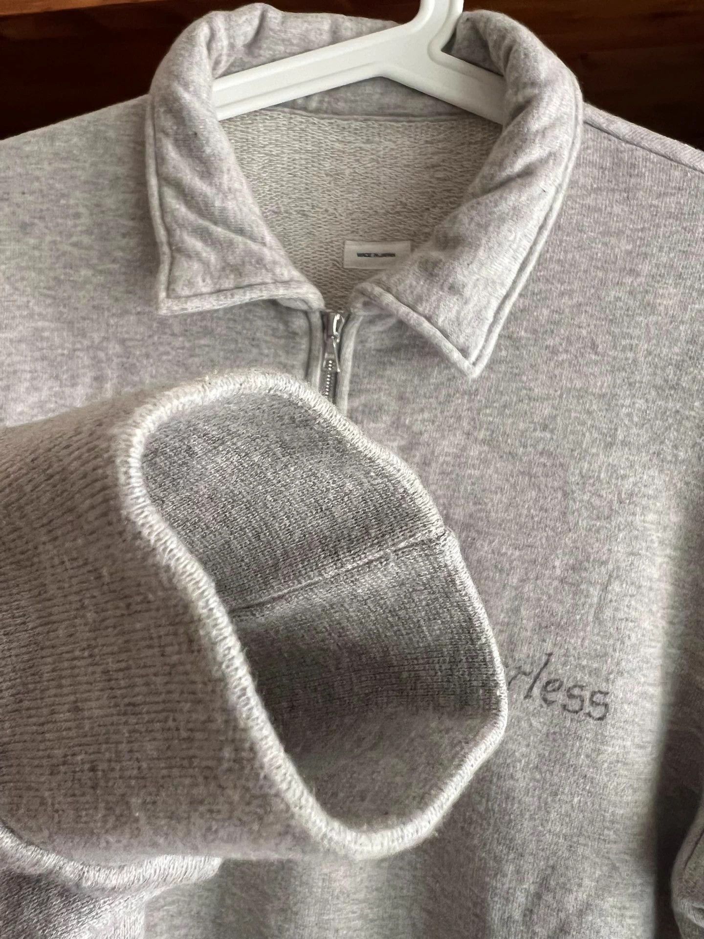 Visvim visvim godfrey half-zip Riri size 2 Japan cotton cashmere Size US M / EU 48-50 / 2 - 5 Thumbnail