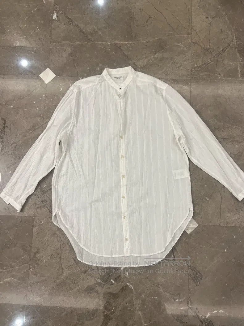Saint Laurent Paris Saint Laurent Paris size 40 Round Neck Court Wind Folk Wind Size US M / EU 48-50 / 2 - 1 Thumbnail