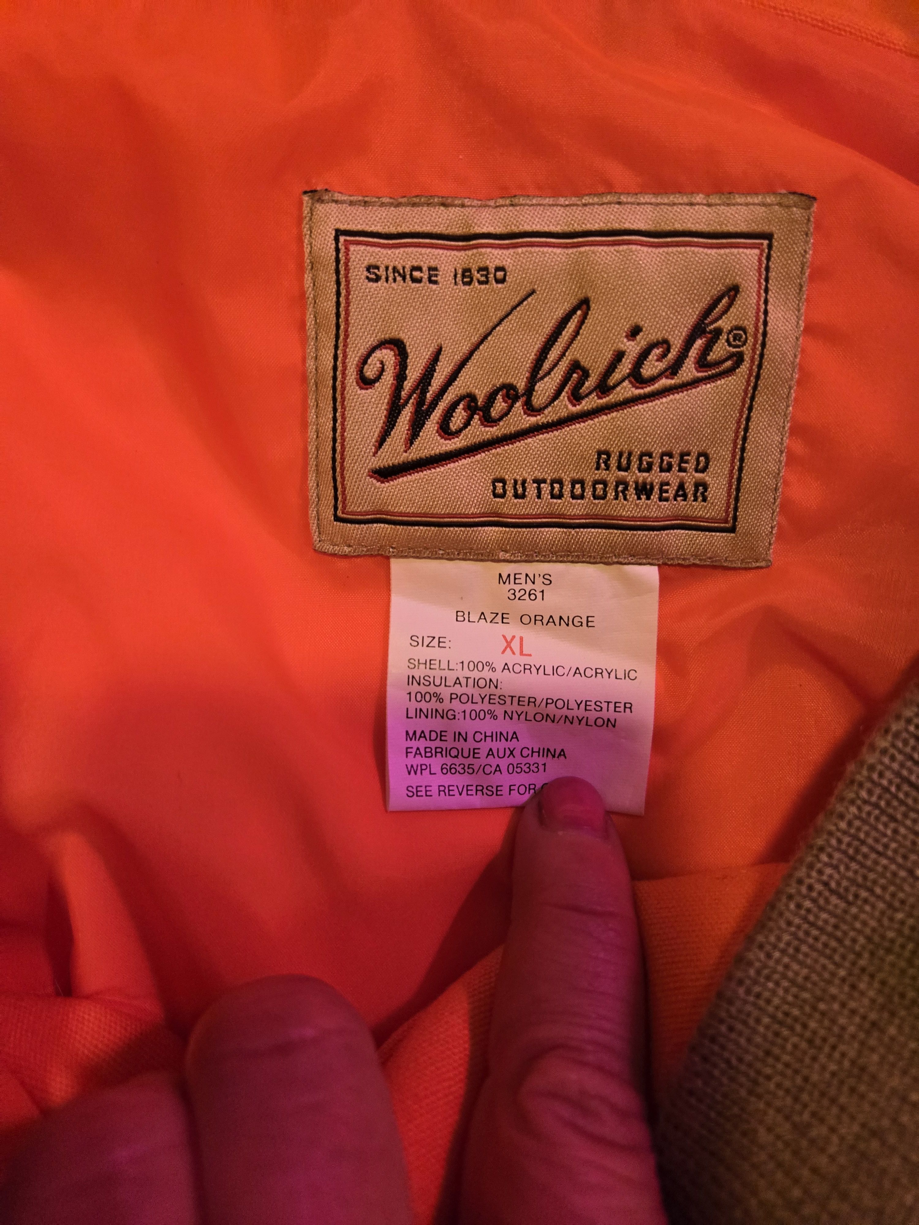 Woolrich Woolen Mills VINTAGE Woolrich rugged hunting coat Size US XL / EU 56 / 4 - 6 Thumbnail