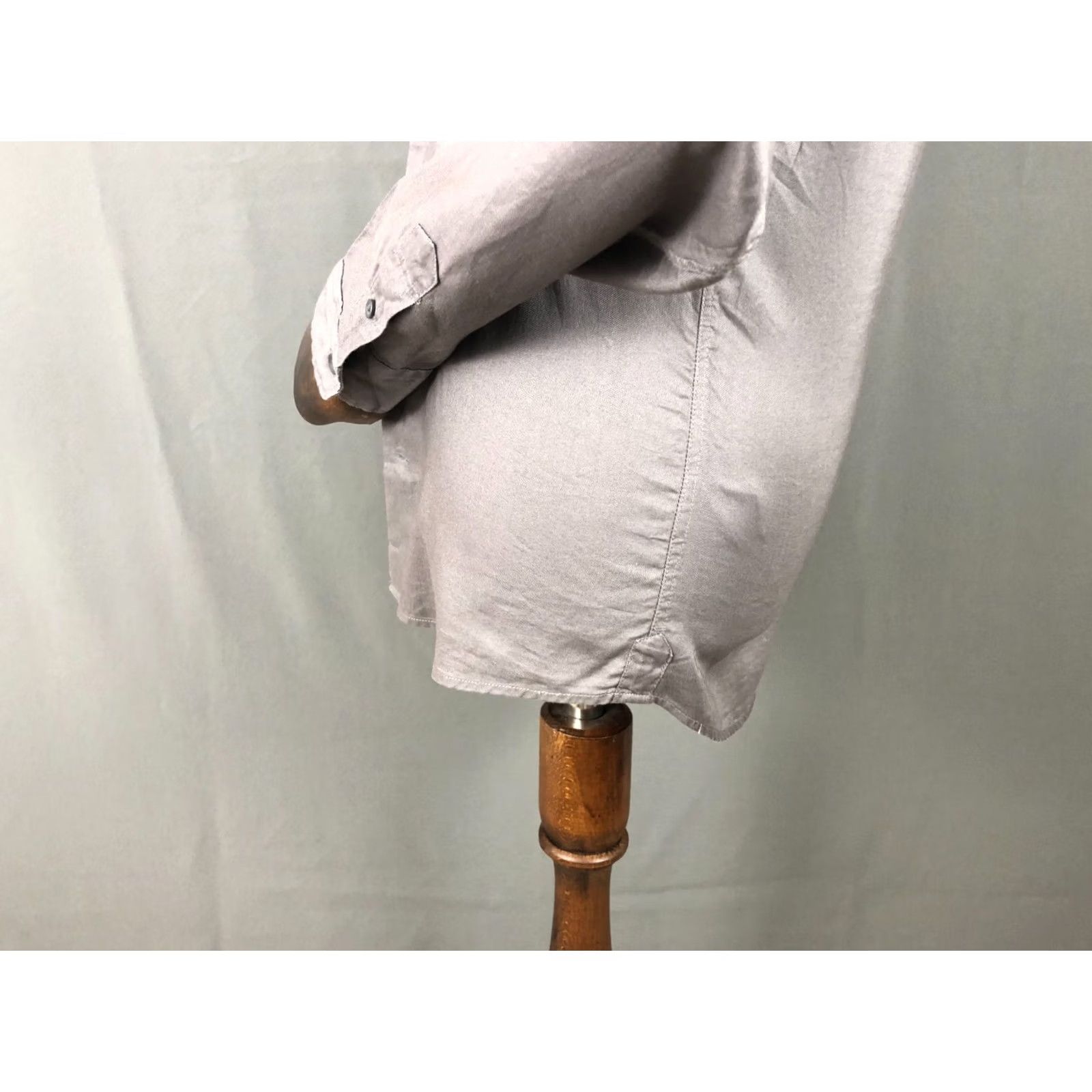 Allsaints AllSaints Bixby LS Shirt Cotton Men's Size S Brown Size US S / EU 44-46 / 1 - 7 Thumbnail