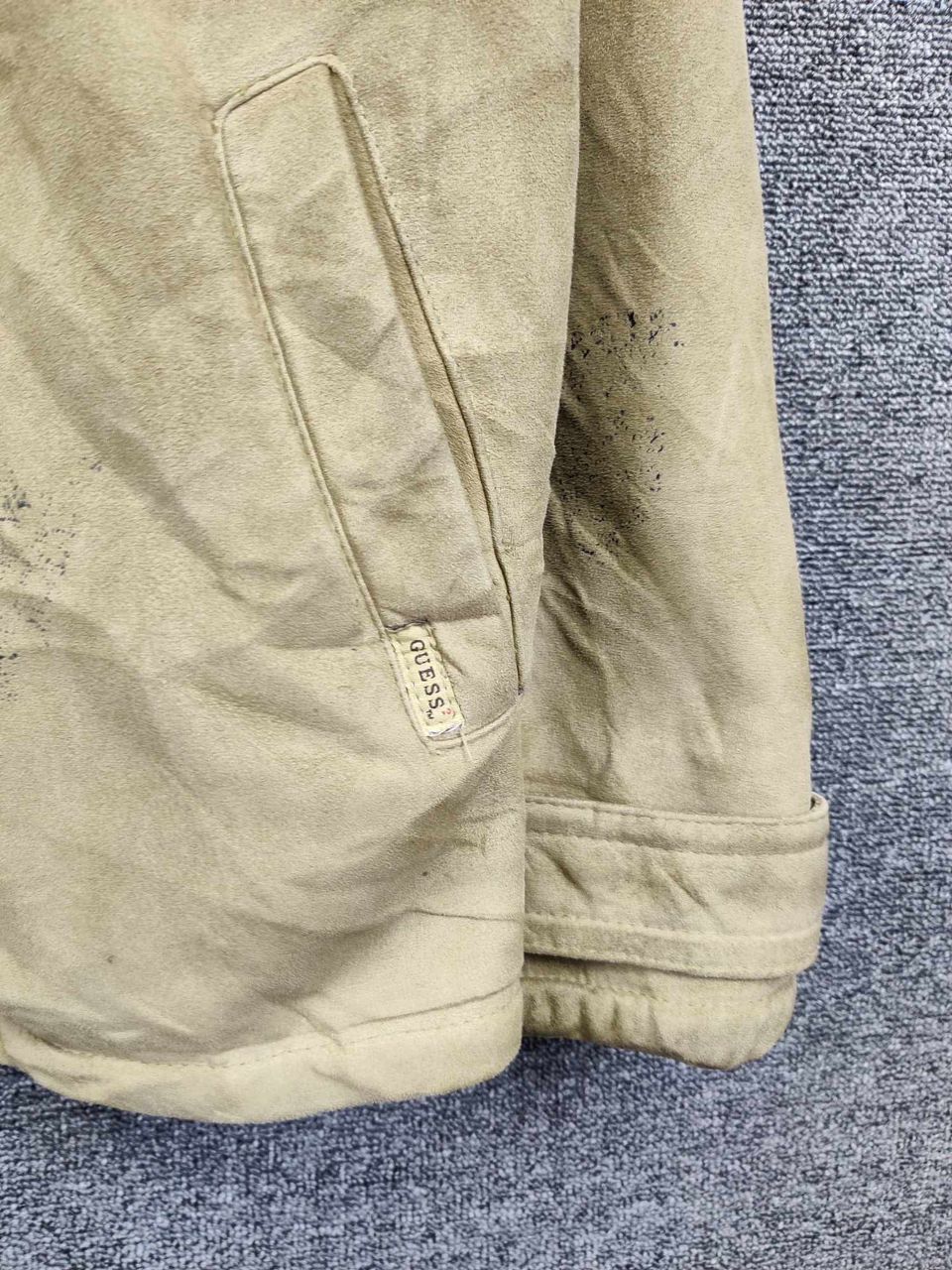 Guess Vintage Guess Sheepskin Shearling Hoodie Jacket Size US L / EU 52-54 / 3 - 3 Thumbnail