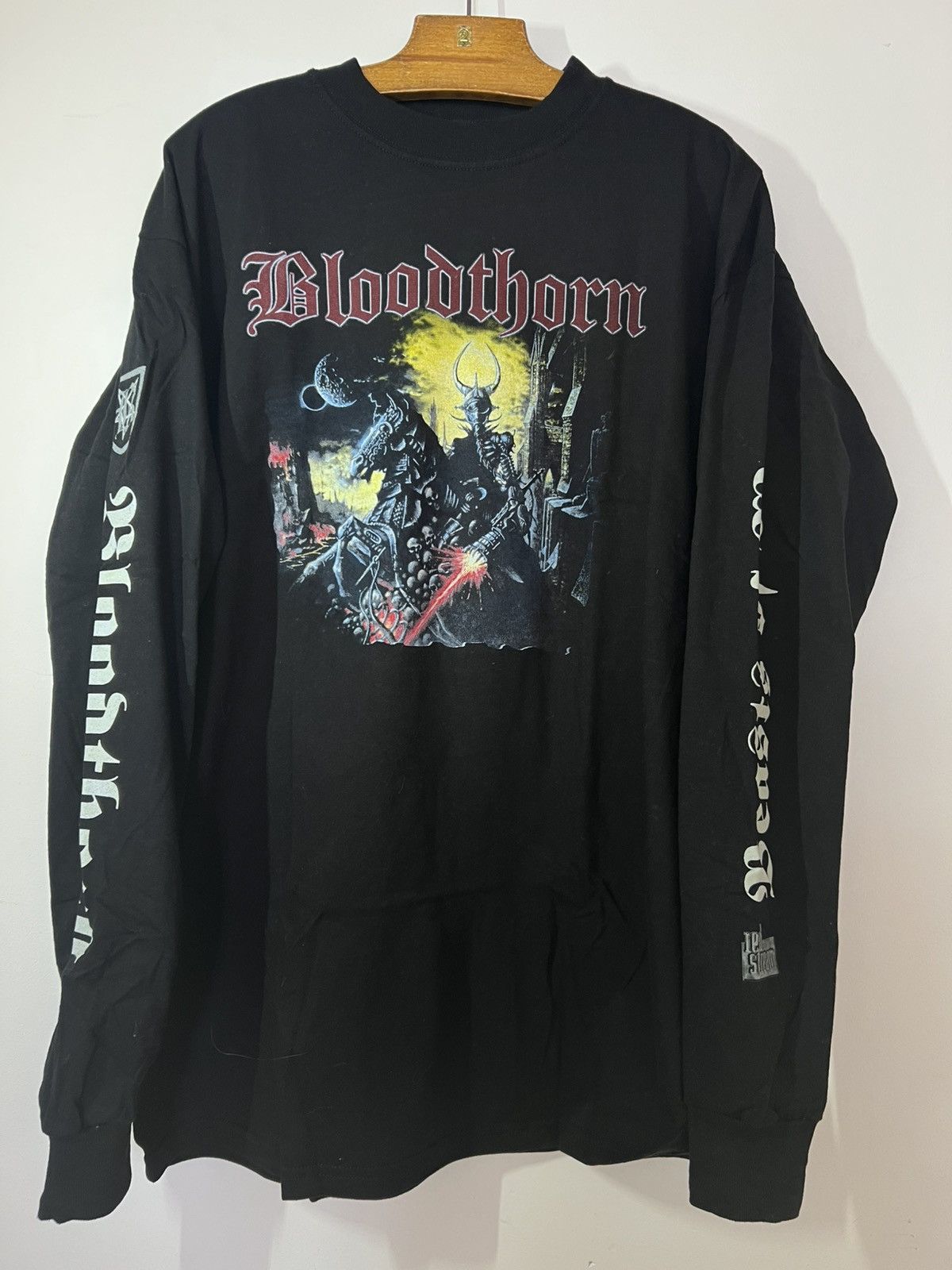 Band Tees Shirt Bloodthorn vintage rare early 00s LS Under The Reign Size US XL / EU 56 / 4 - 1 Thumbnail