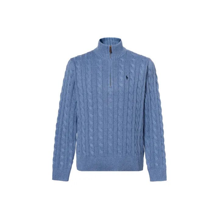 Polo Ralph Lauren Ralph Lauren FW23 Men's Embroidered Turtleneck Sweater Size US M / EU 48-50 / 2 - 1 Thumbnail