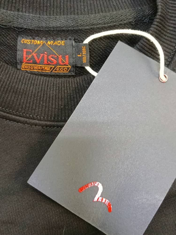 Evisu sweatshirt Evisu backhit big logo Size US L / EU 52-54 / 3 - 3 Thumbnail