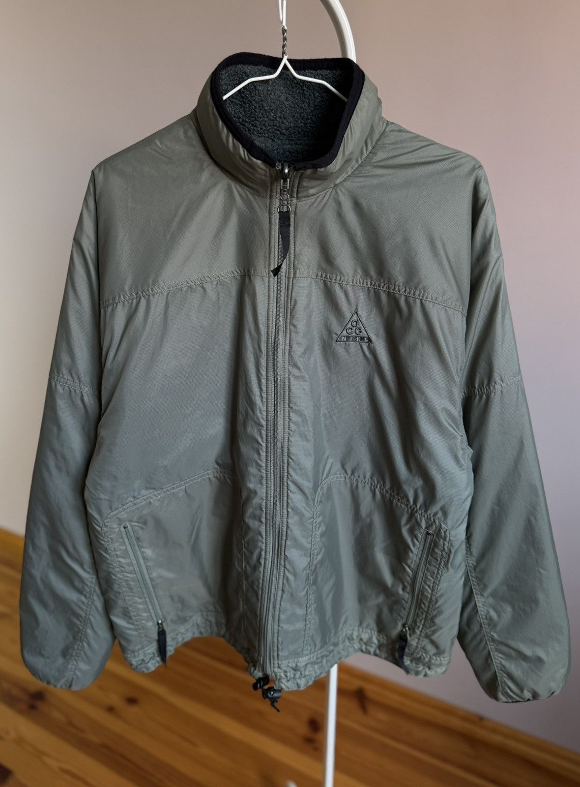 Nike ACG M-L Nike ACG Vintage Reversible Sherpa Fleece Jacket Level 3 Size US M / EU 48-50 / 2 - 12 Thumbnail