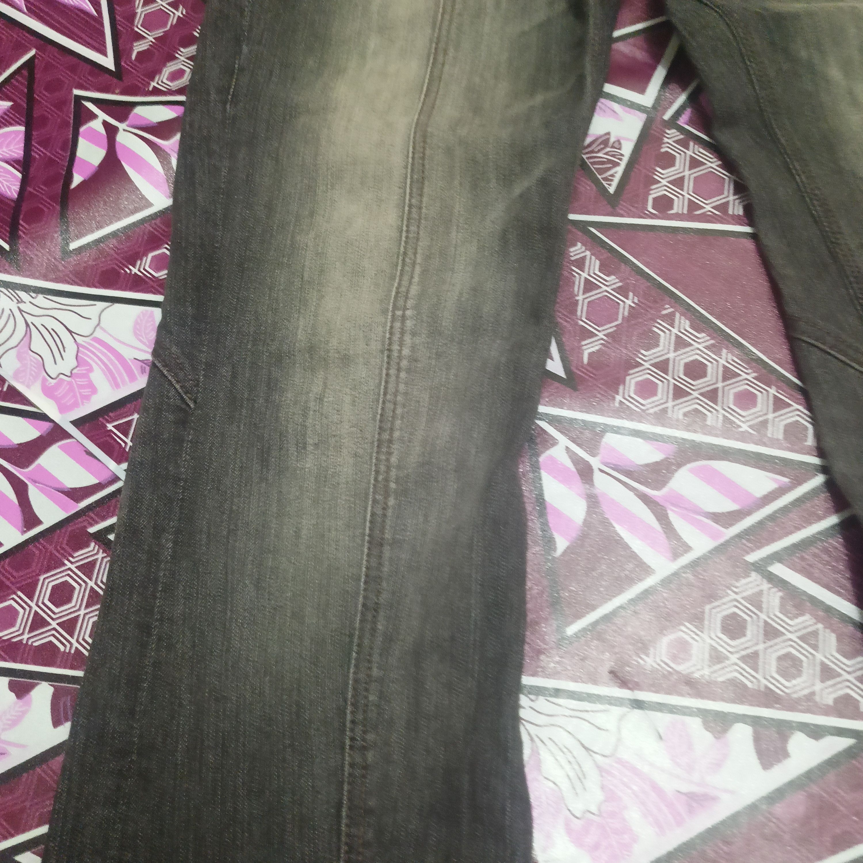 Nicole Club Japanese Hideaways Nicole Stretch Jeans Lining Twist Leg Size US 31 - 11 Thumbnail