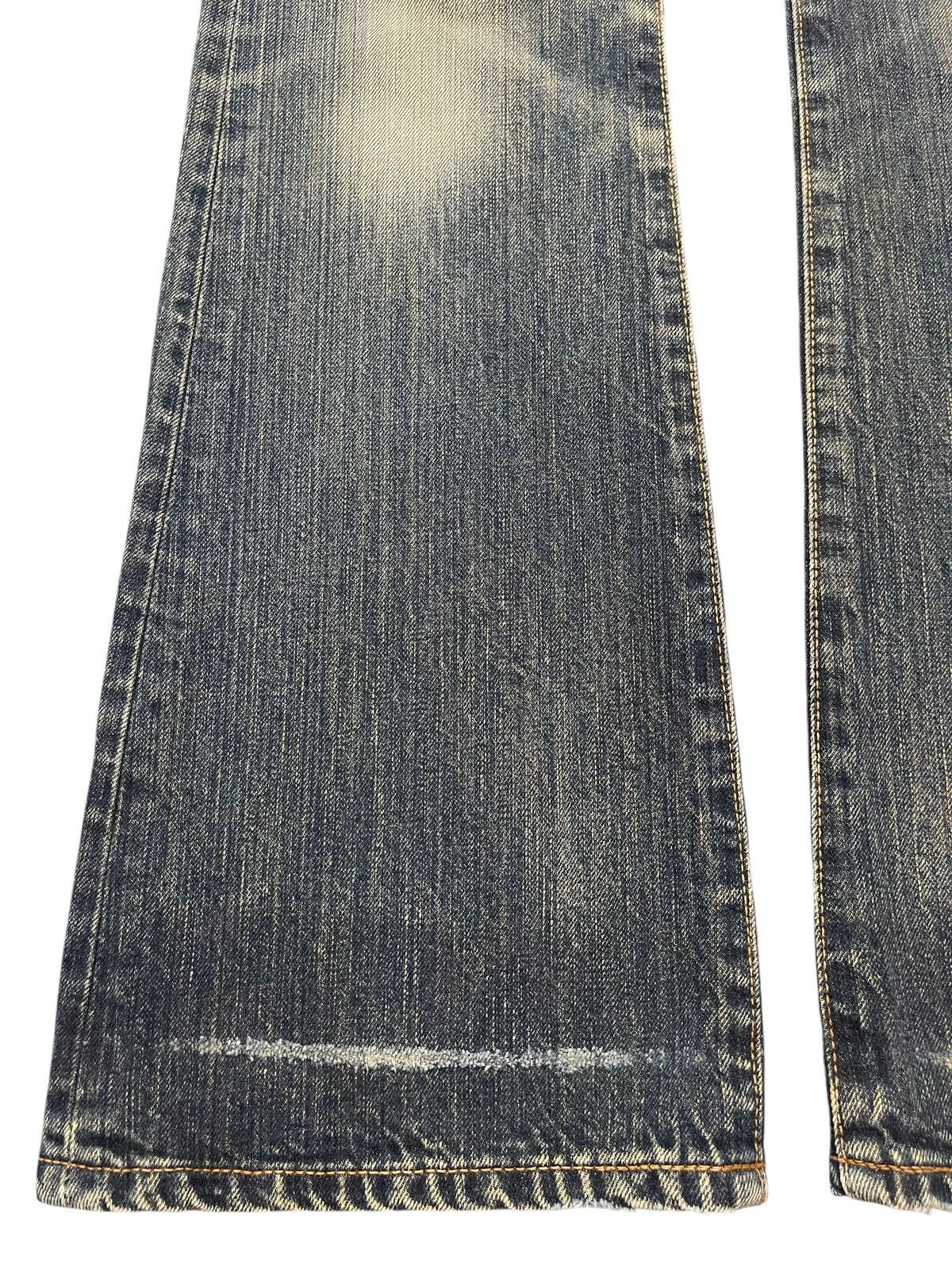 Edwin Vintage Edwin Blue Faded Wash Style Flare Jeans Size US 30 / EU 46 - 7 Thumbnail