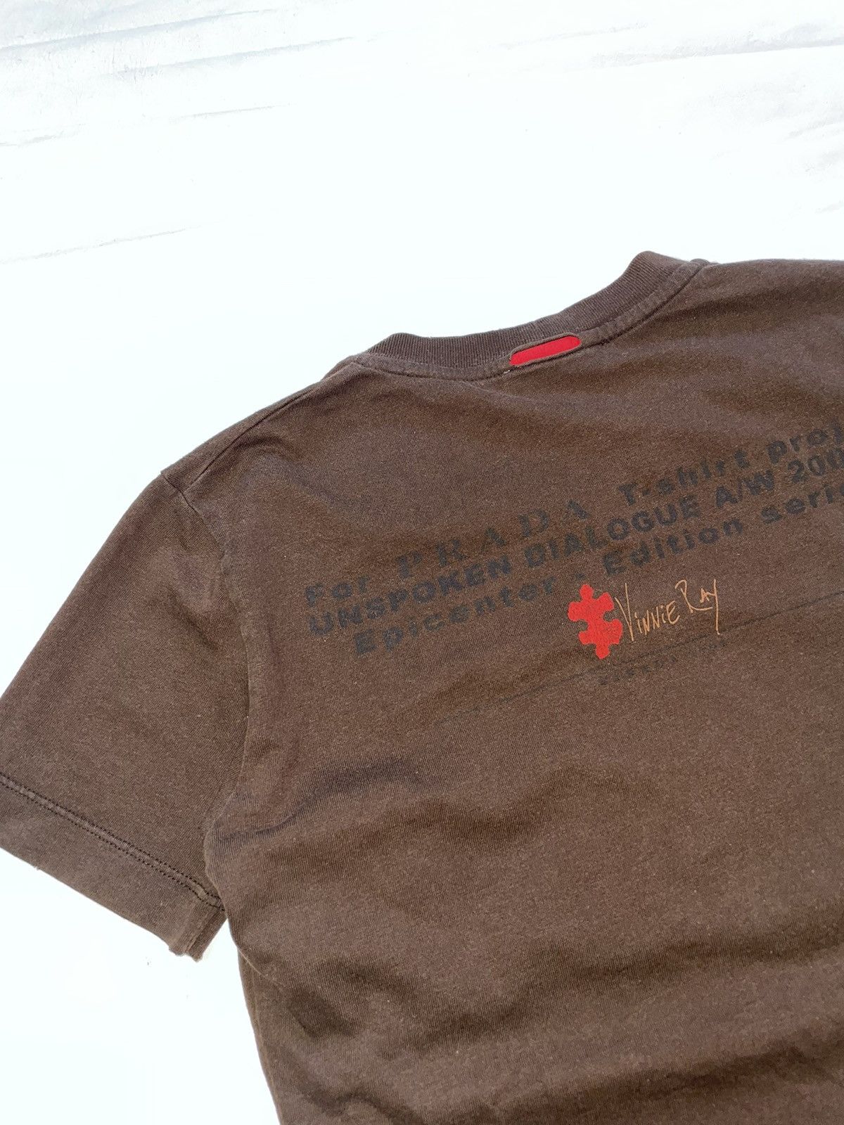 Prada Prada Vinnie Ray AW 2006/07 vintage T shirt Size S / US 4 / IT 40 - 4 Thumbnail