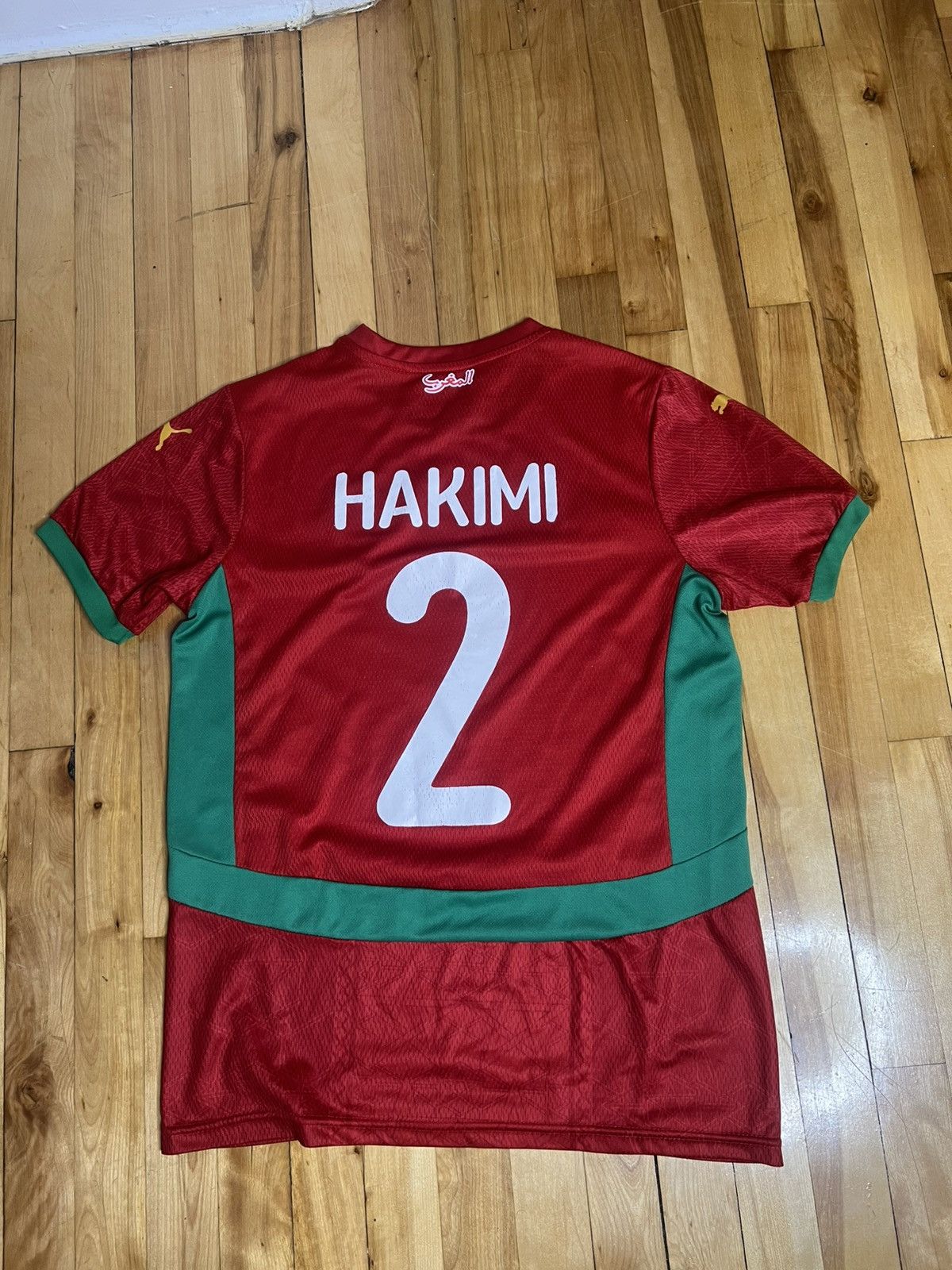 Puma Hakimi Morocco Jersey Size US L / EU 52-54 / 3 - 2 Thumbnail