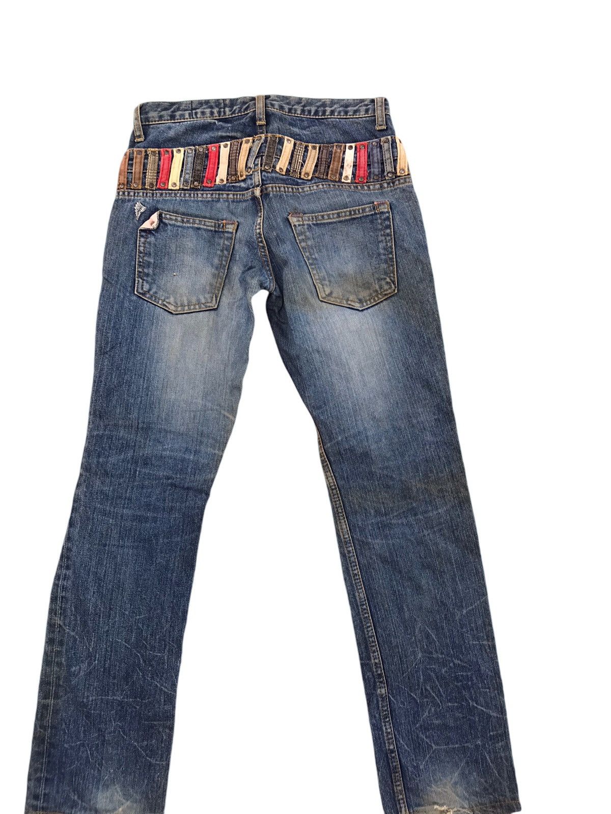 If Six Was Nine × Japanese Brand VINTAGE ANTGAUGE TWO WAIST IF SIX WAS NINE DISTRESSED DENIM Size US 29 - 8 Thumbnail