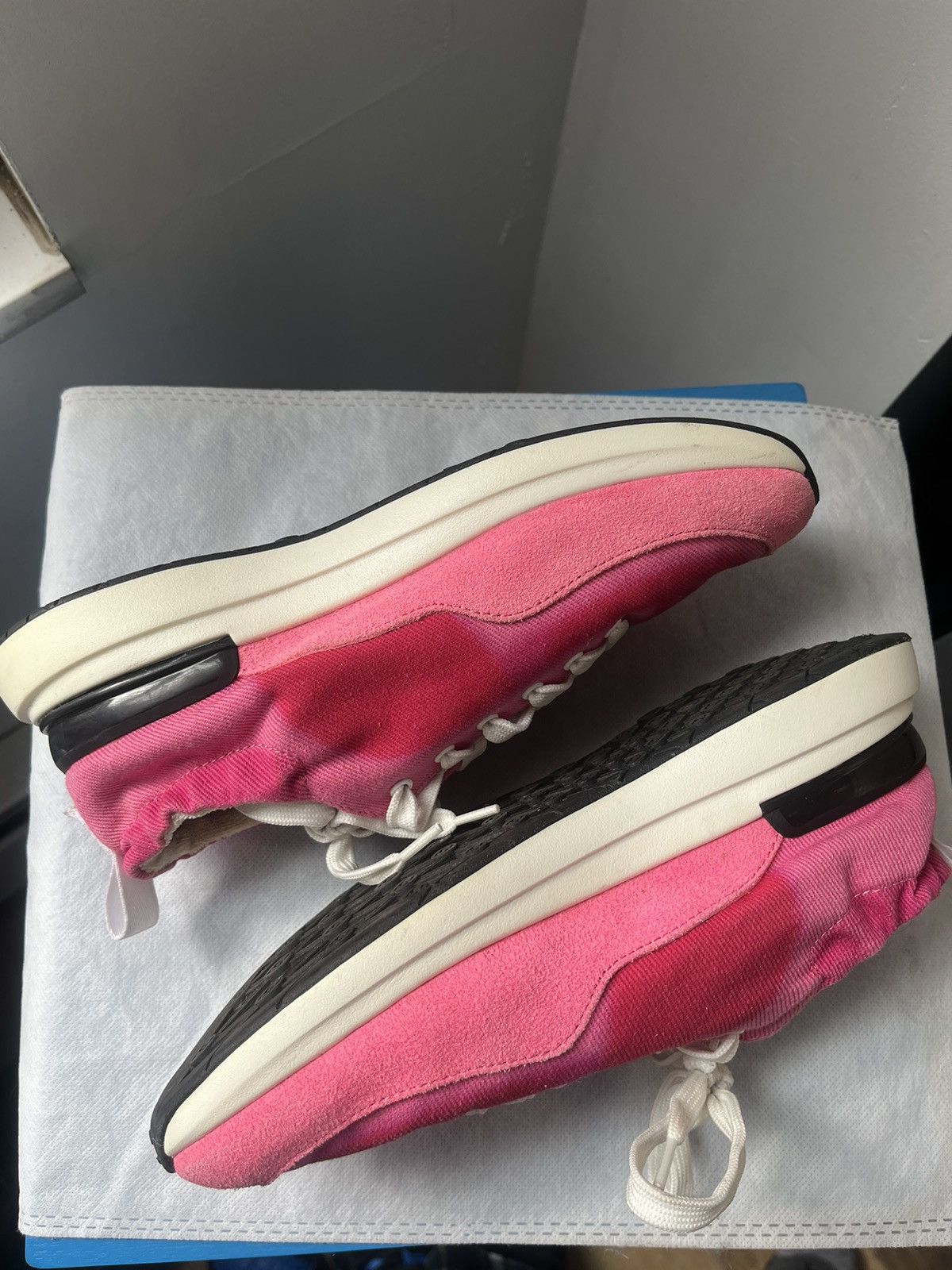Chanel Chanel Trainer Sneaker Pink Size US 7.5 / IT 37.5 - 11 Thumbnail